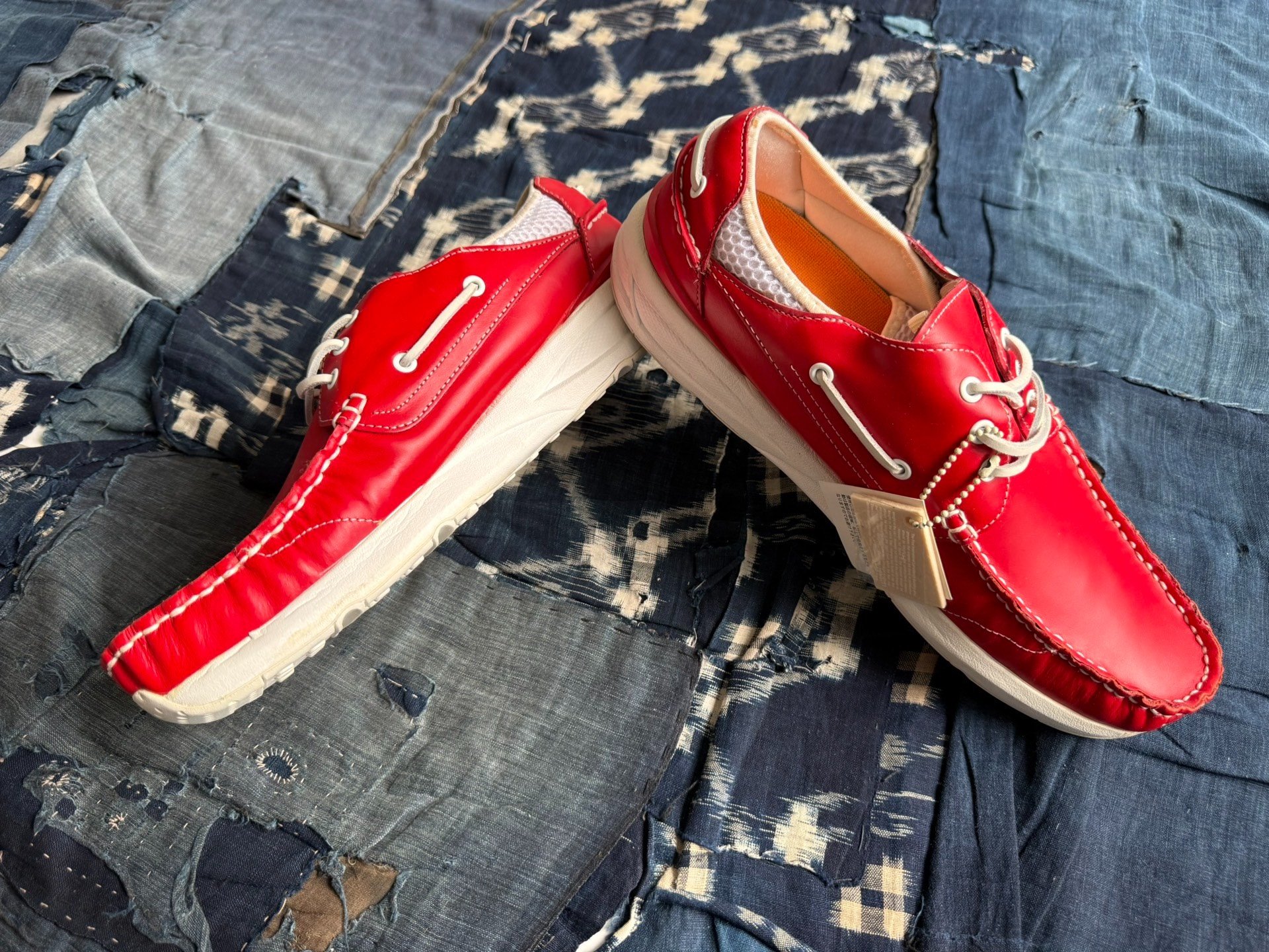 visvim Hockney Leather Loafers — front