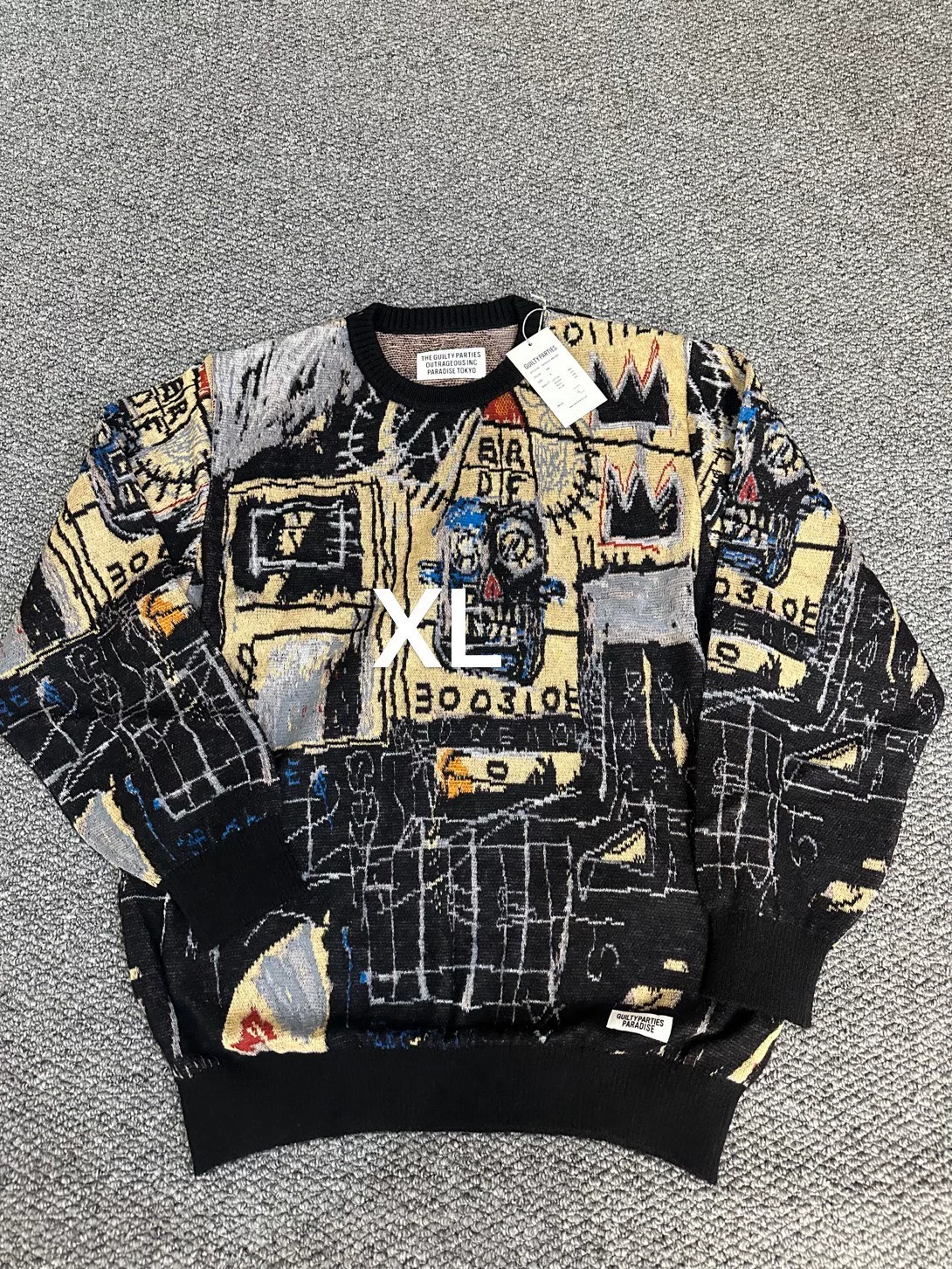 Wacko Maria Multi-Pattern Sweater — front