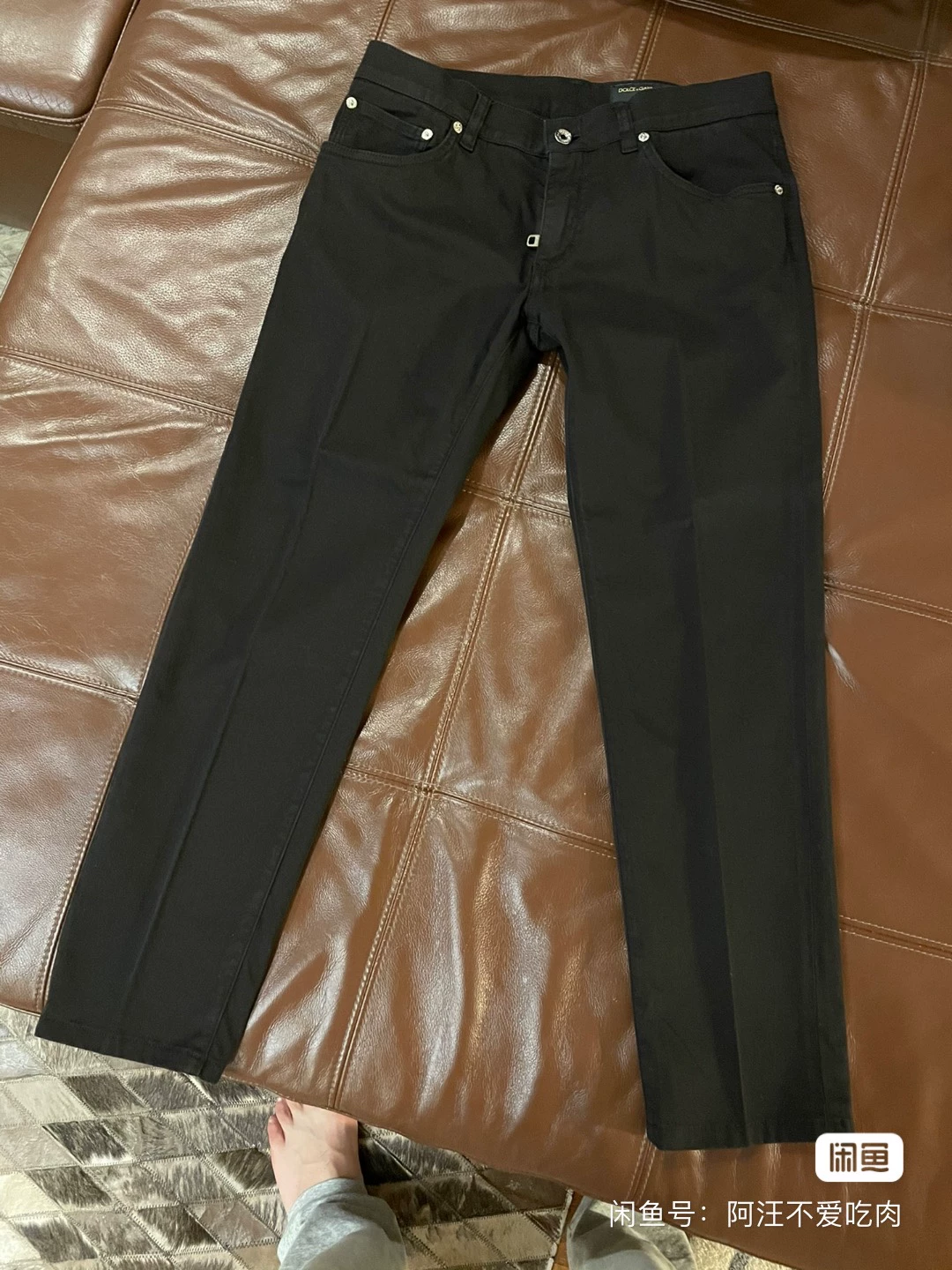 Dolce&Gabbana Black Casual Pants