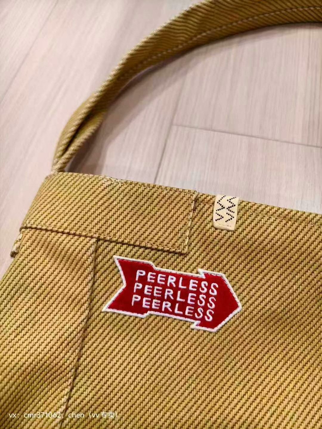 visvim 19ss ut.satchel wale canvas — front