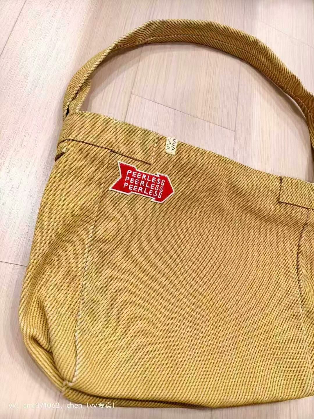 visvim 19ss ut.satchel wale canvas — back