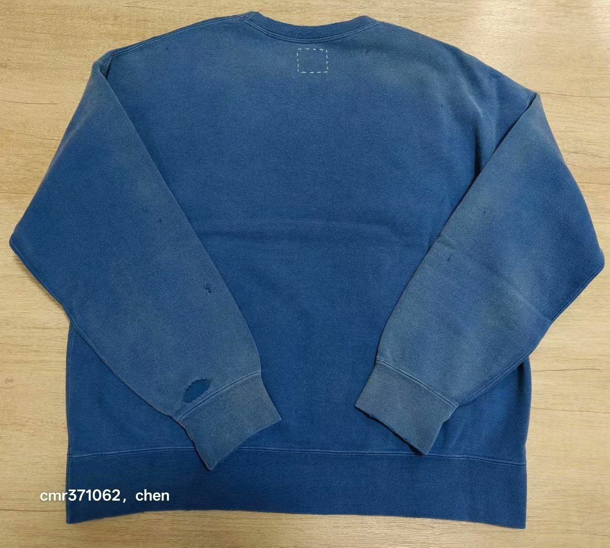 VISVIM 25AW JUMBO SB SWEAT L/S CRASH — label