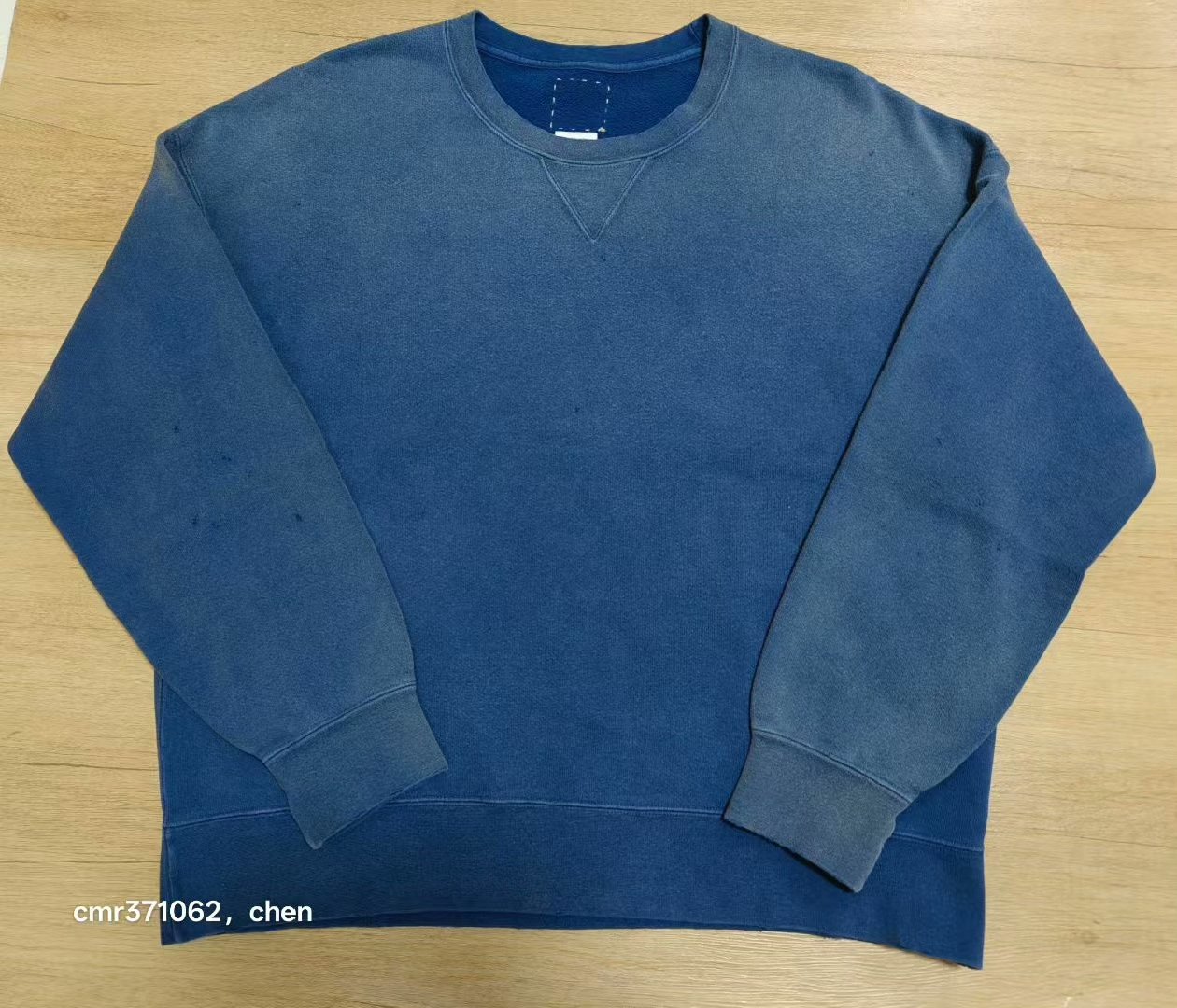 VISVIM 25AW JUMBO SB SWEAT L/S CRASH