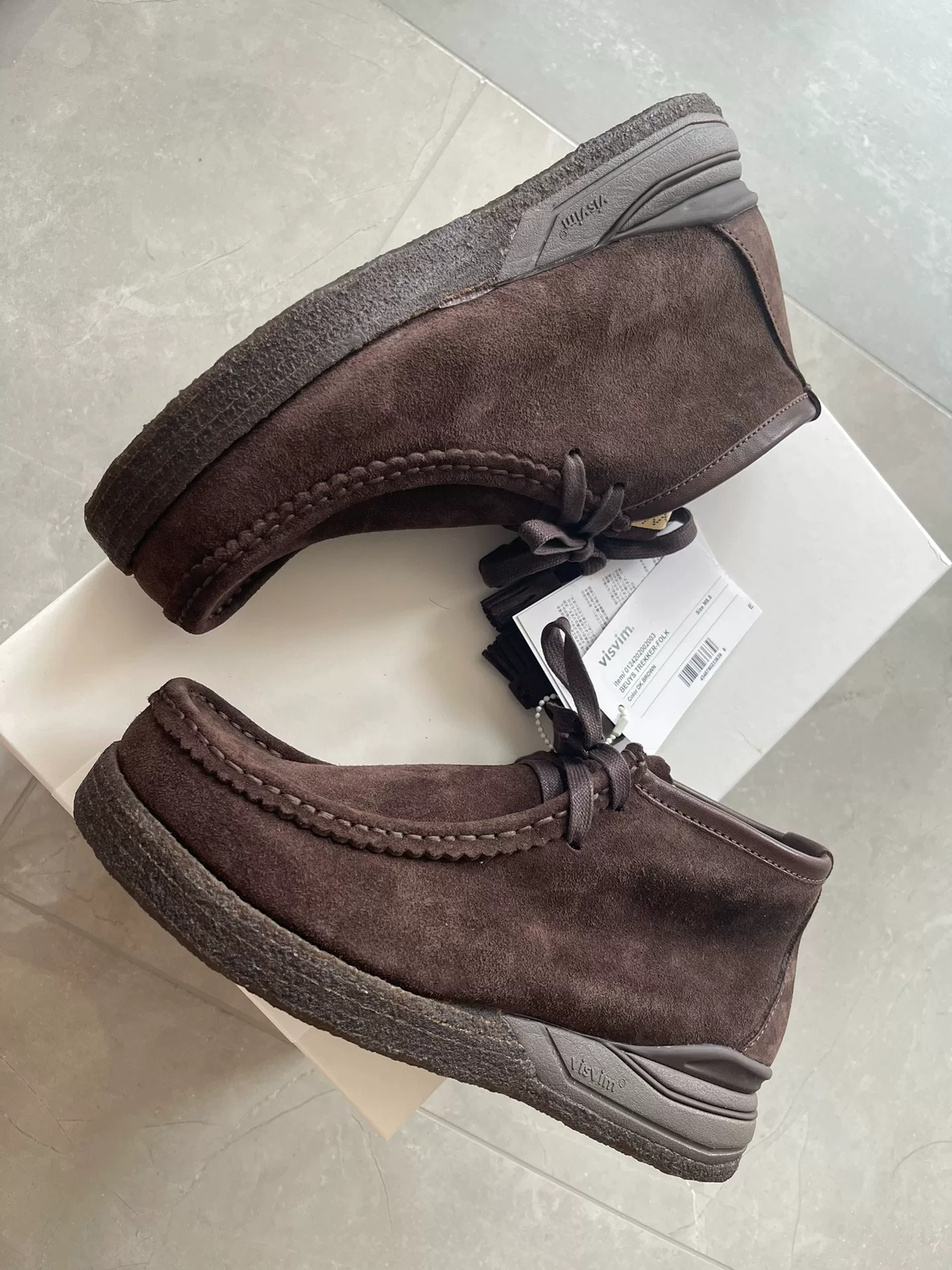VISVIM 24AW BEUYS TREKKER-FOLK Shoes — detail