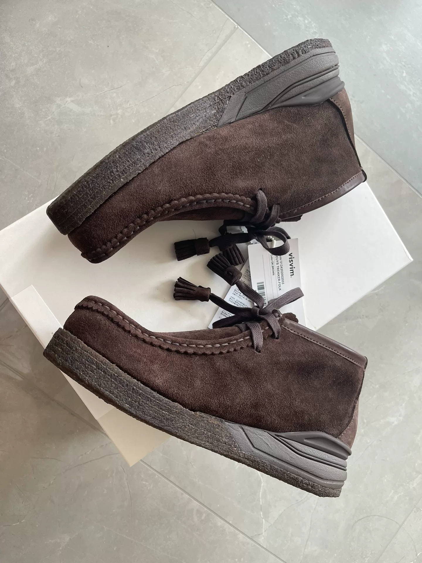 VISVIM 24AW BEUYS TREKKER-FOLK Shoes — back