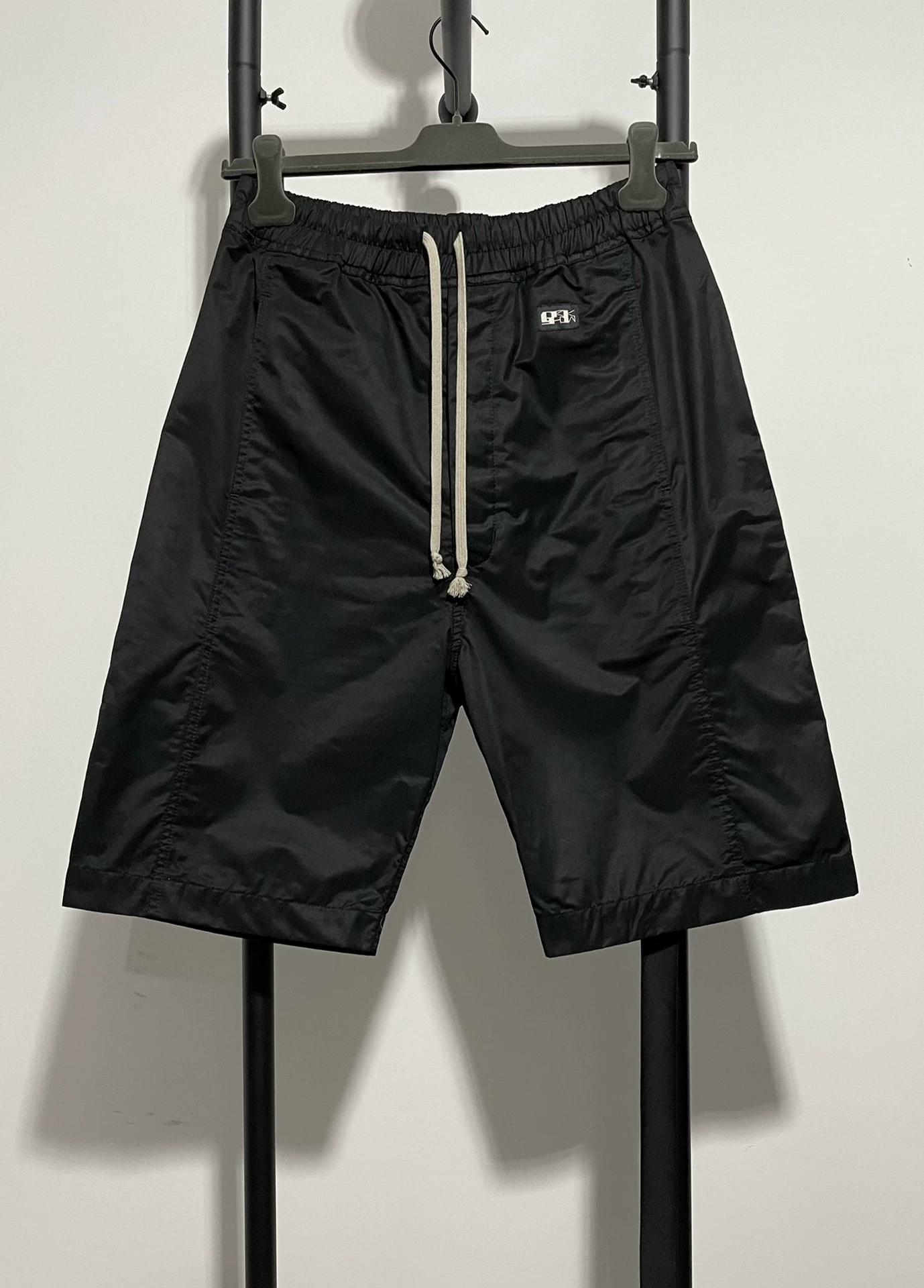 Rick Owens Capri-Length Black Shorts
