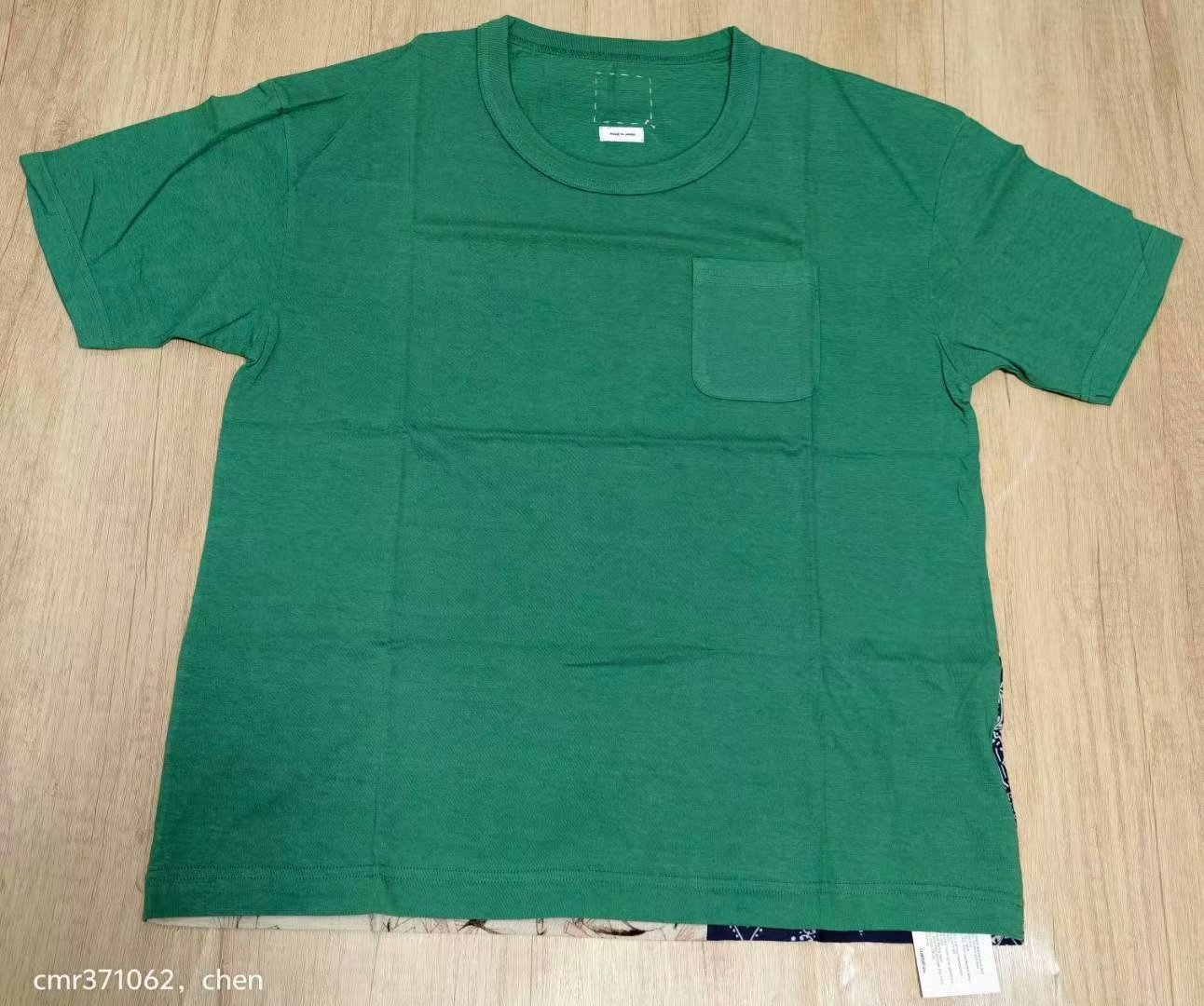 visvim 20SS Spot Jumbo S/S Tee — front