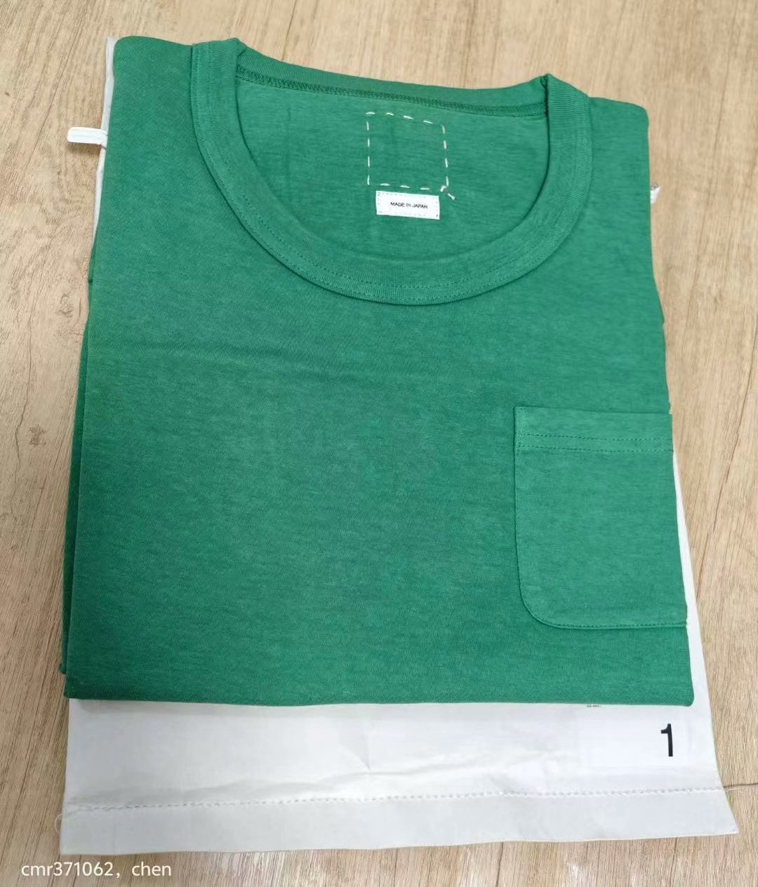 visvim 20SS Spot Jumbo S/S Tee — label