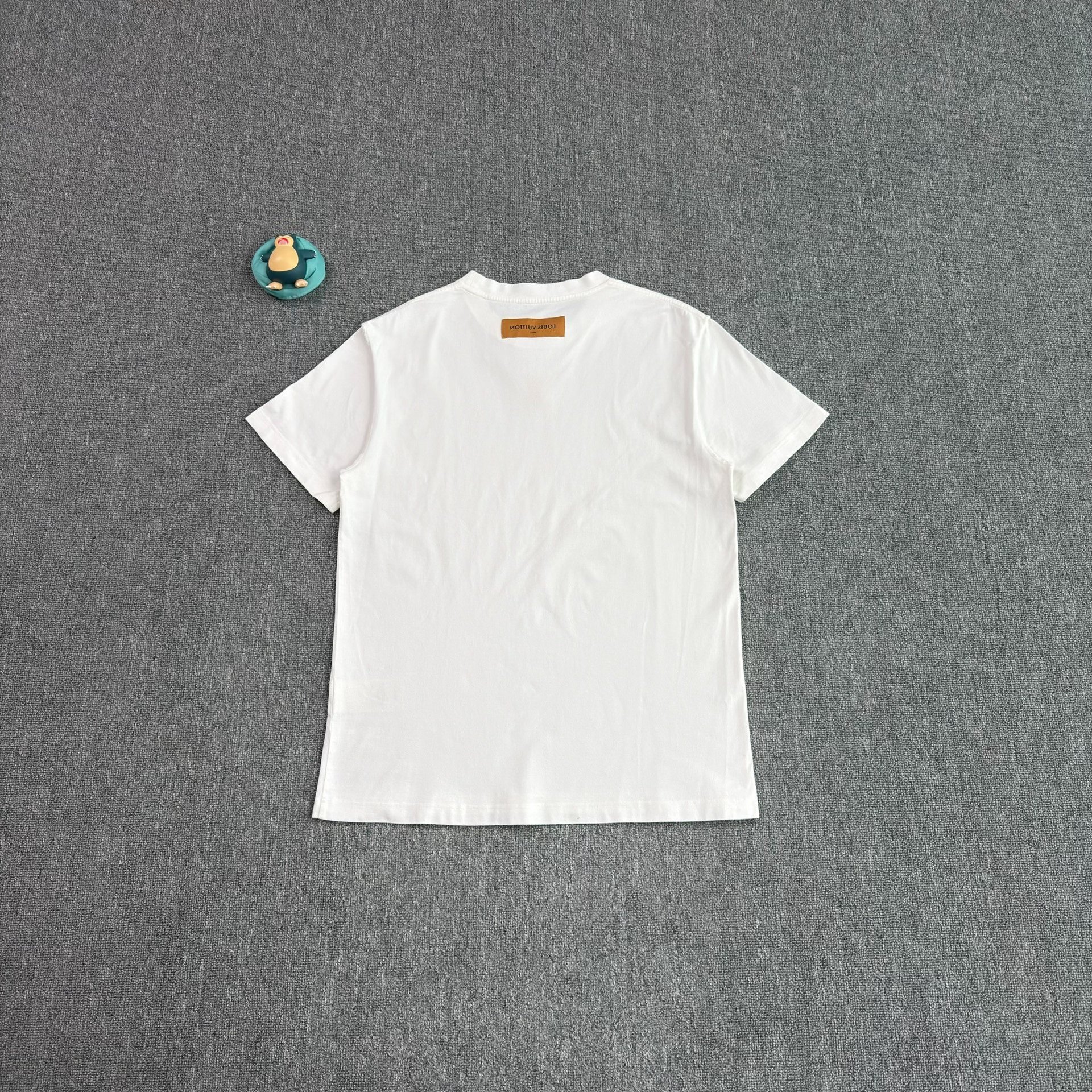 Louis Vuitton Embossed Logo White T-Shirt — front
