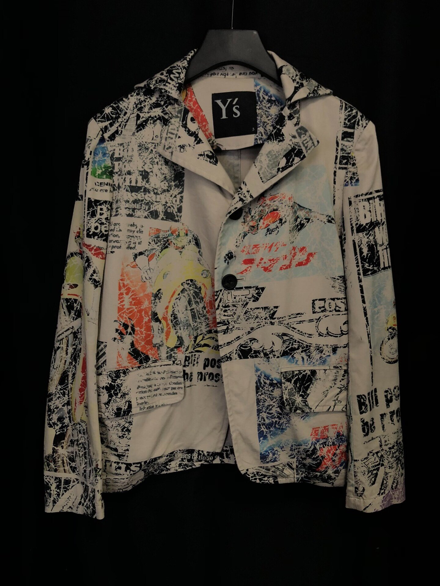 Yohji Yamamoto 07AW Shotaro Ishinomori Jacket