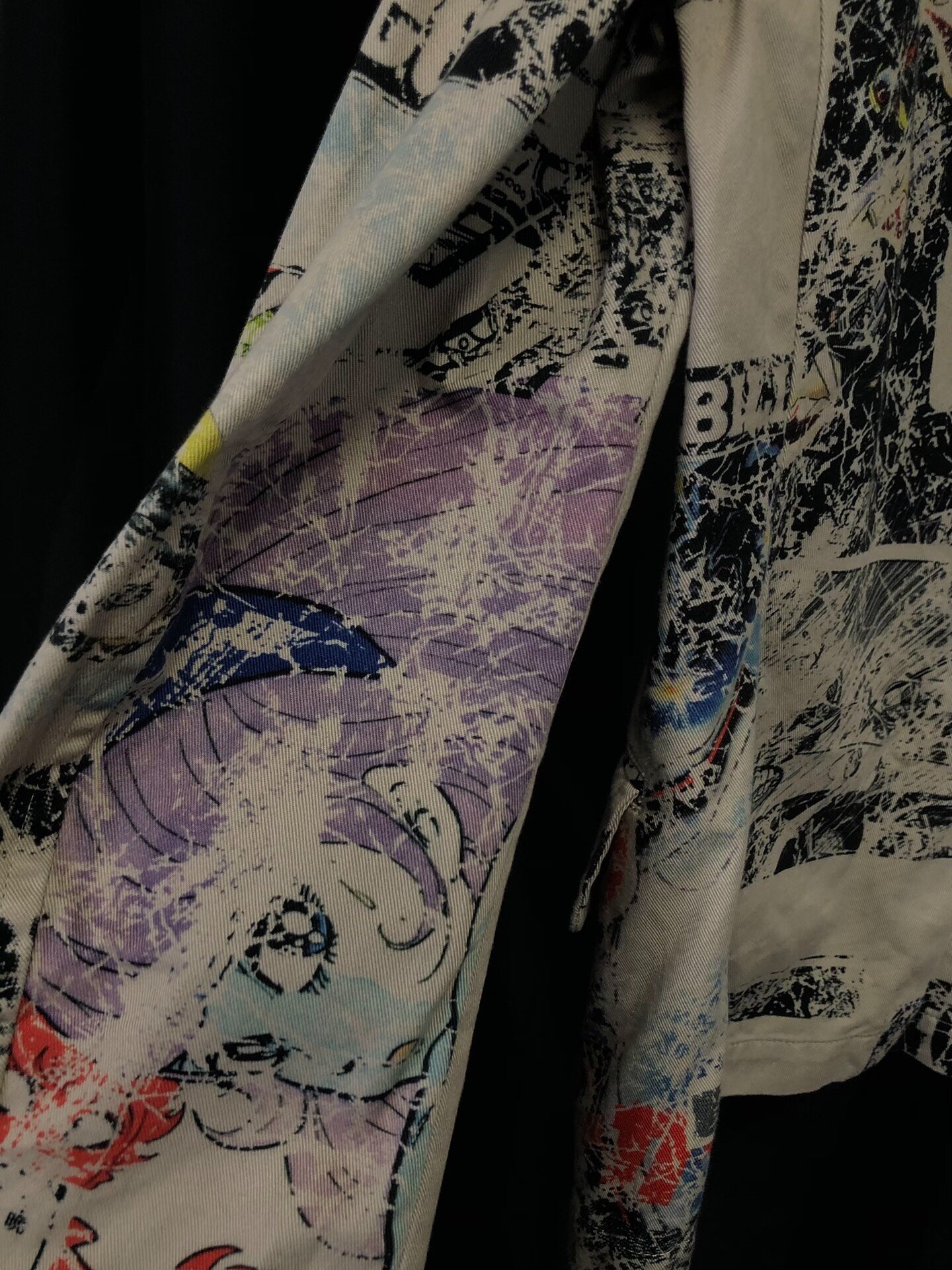 Yohji Yamamoto 07AW Shotaro Ishinomori Jacket — label