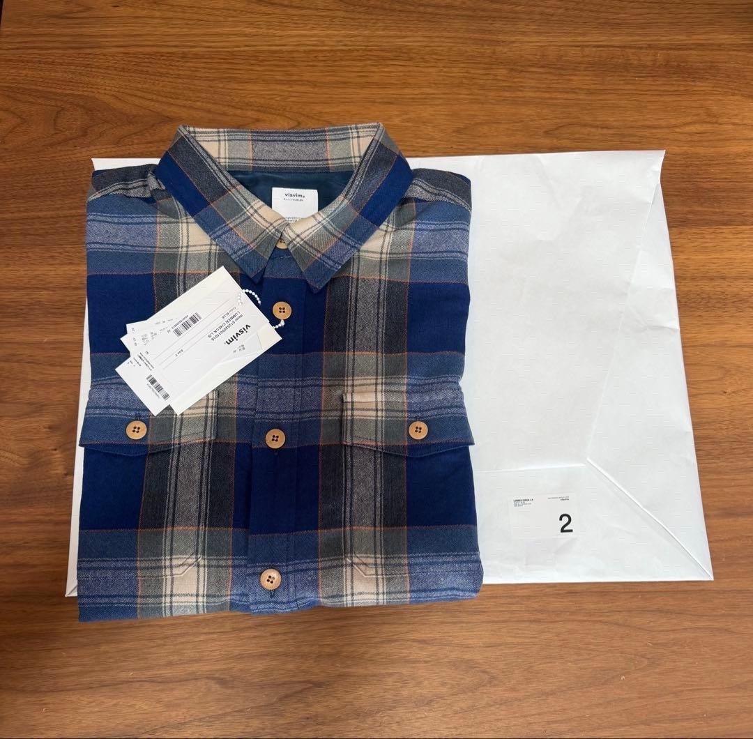 visvim 25AW LUMBER CHECK Shirt — detail