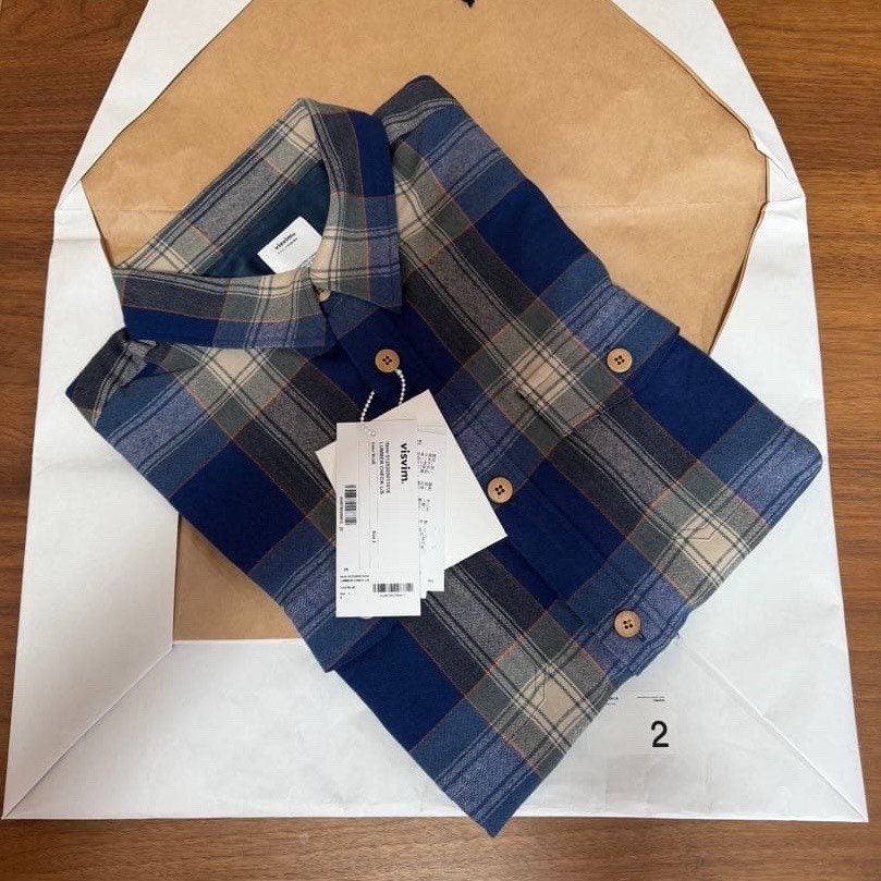 visvim 25AW LUMBER CHECK Shirt — back
