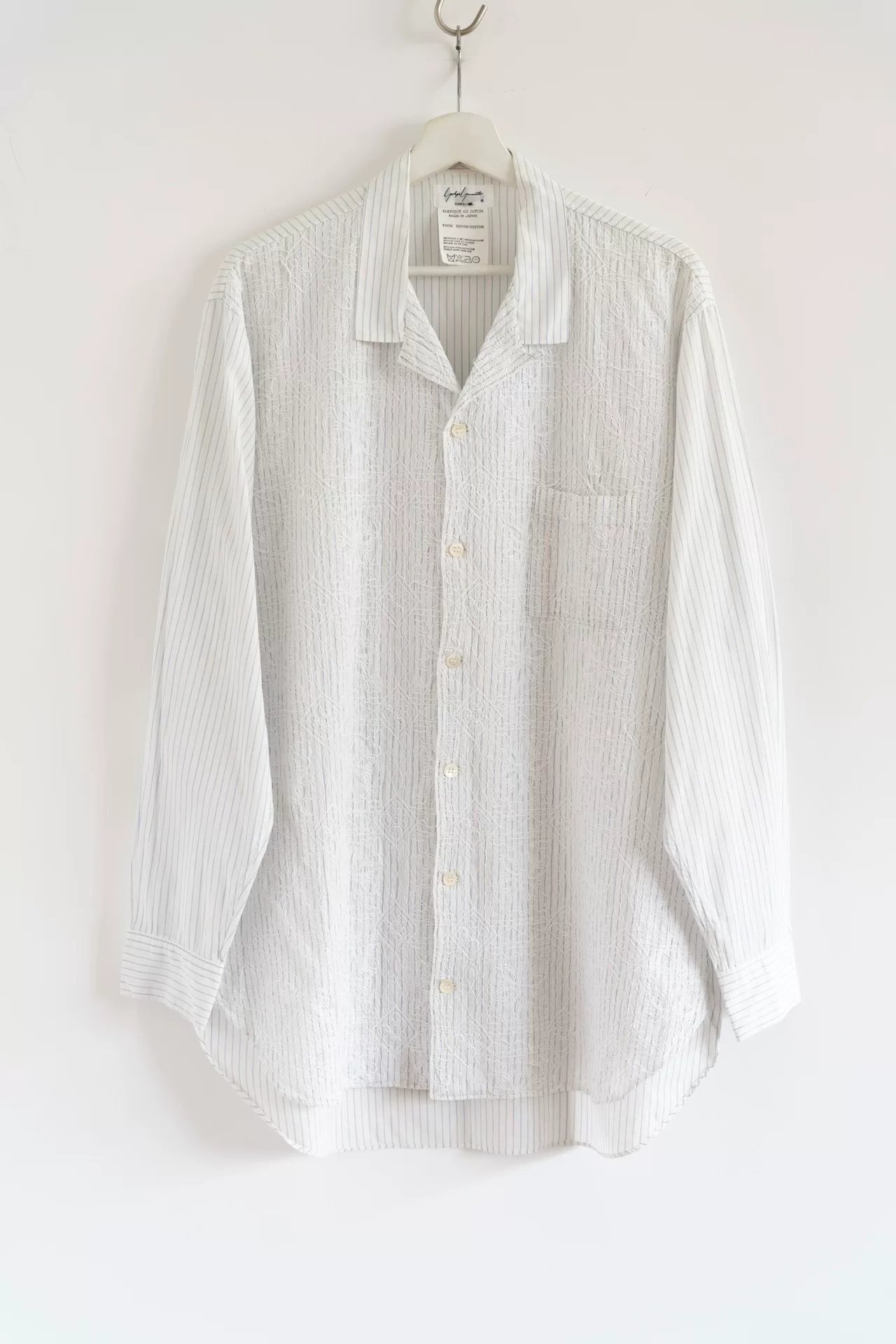 Yohji Yamamoto 85ss Tuareg Embroidered Shirt