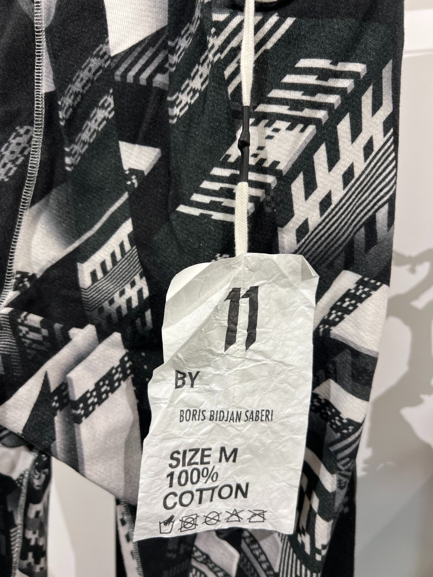 Boris Bidjan Saberi 11by bbs P3 Sweatpants — label