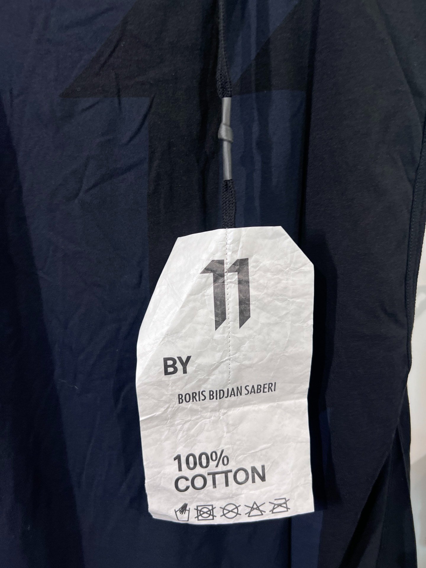 11 BY BORIS BIDJAN SABERI Sleeveless Tank Top — back