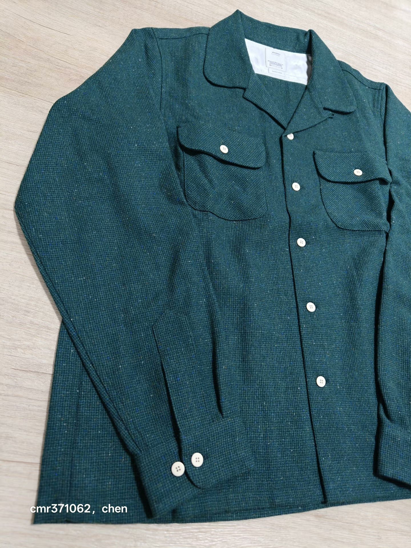 VISVIM 22AW BOOMER SHIRT L/S — back