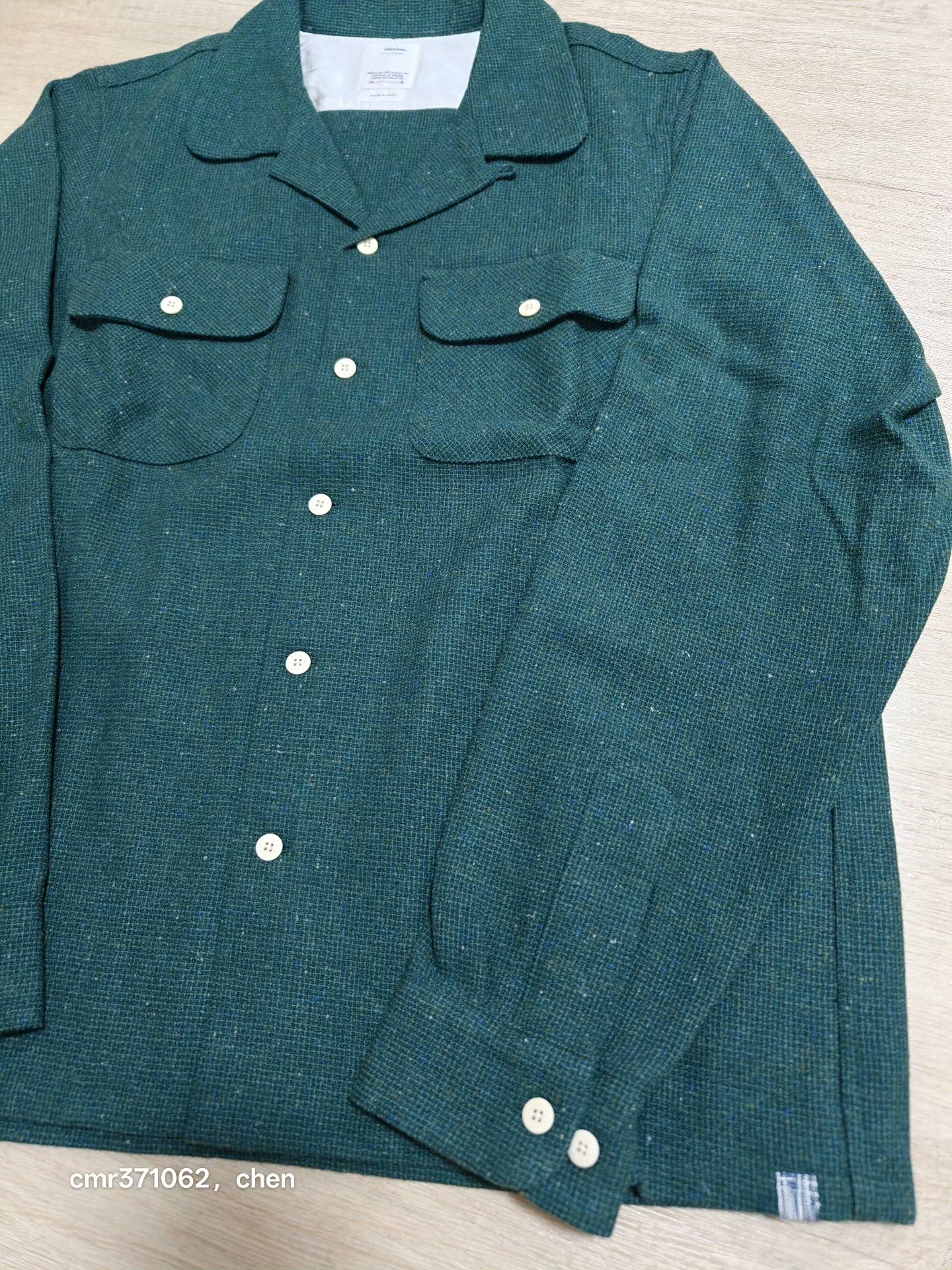 VISVIM 22AW BOOMER SHIRT L/S — detail