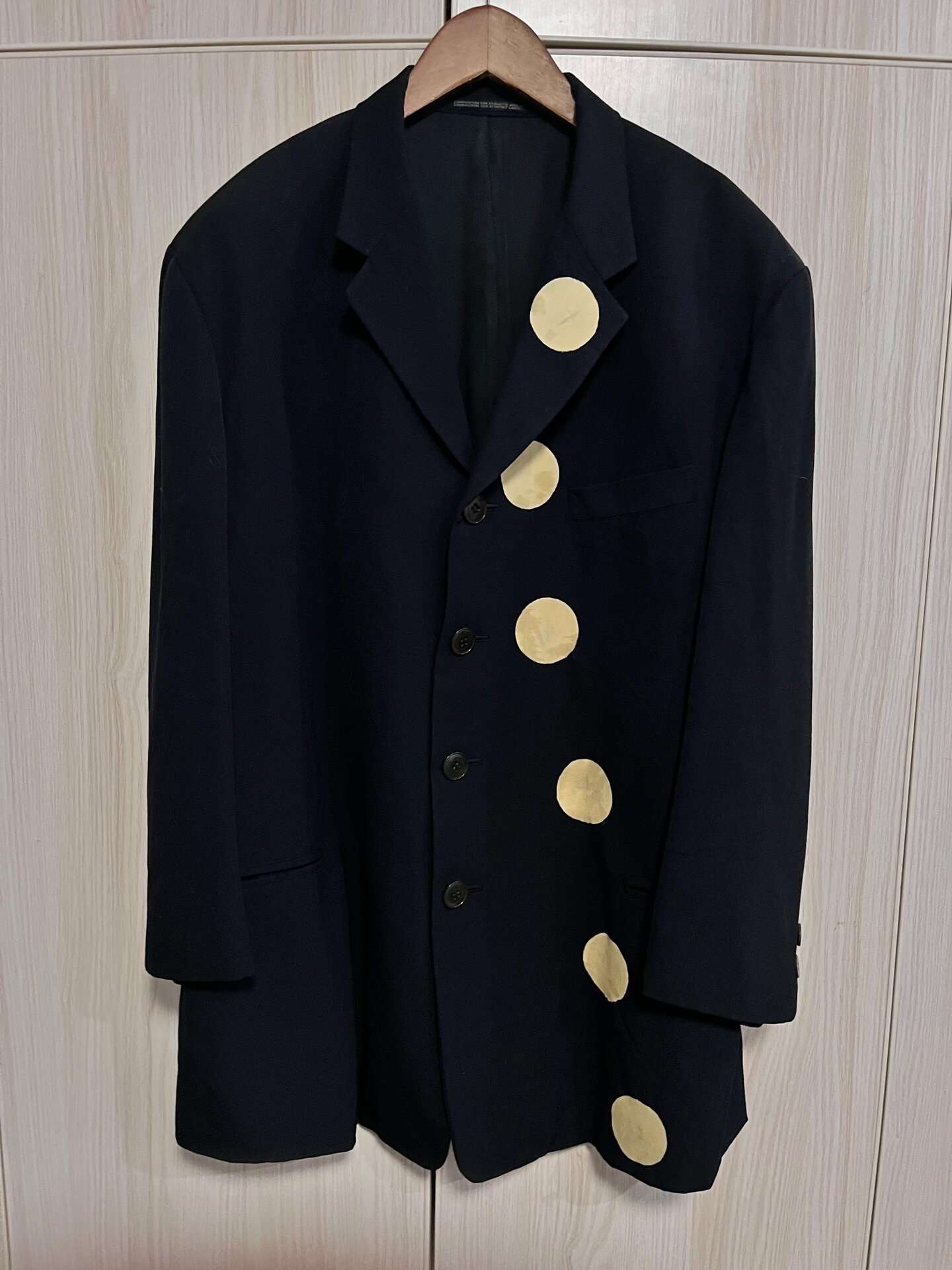 Yohji Yamamoto 96AW Moon Dye Blazer