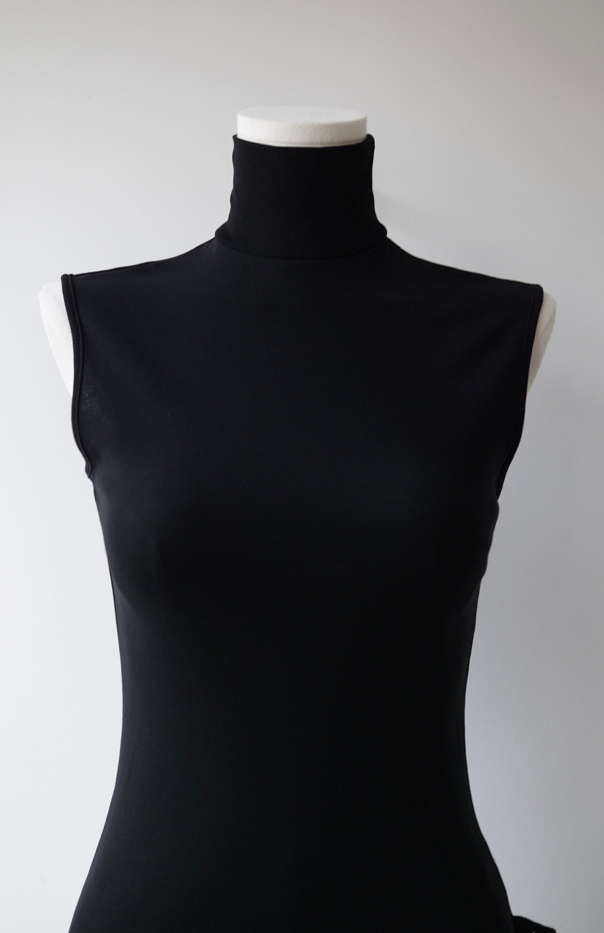 Yohji Yamamoto Sleeveless Signature Top — back