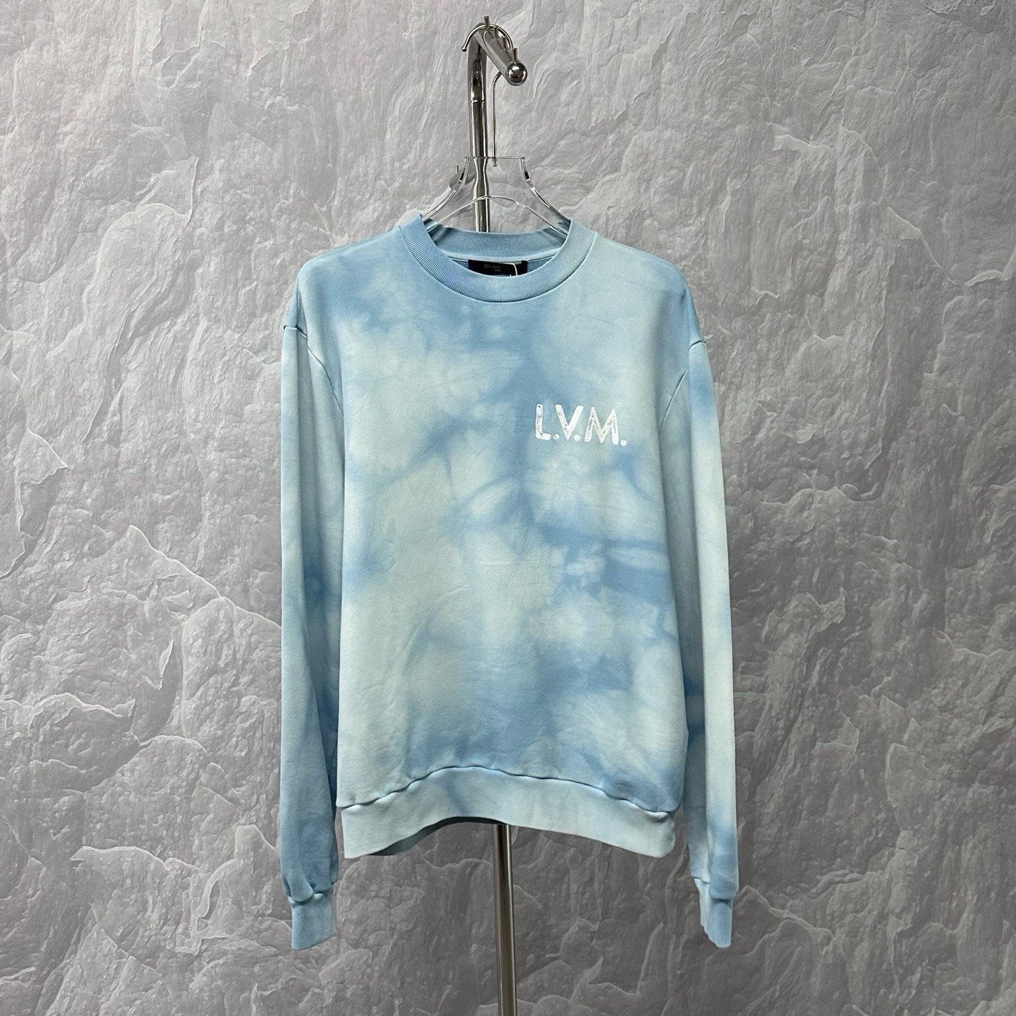 Louis Vuitton SS26 Tie-Dye Embroidered Sweater