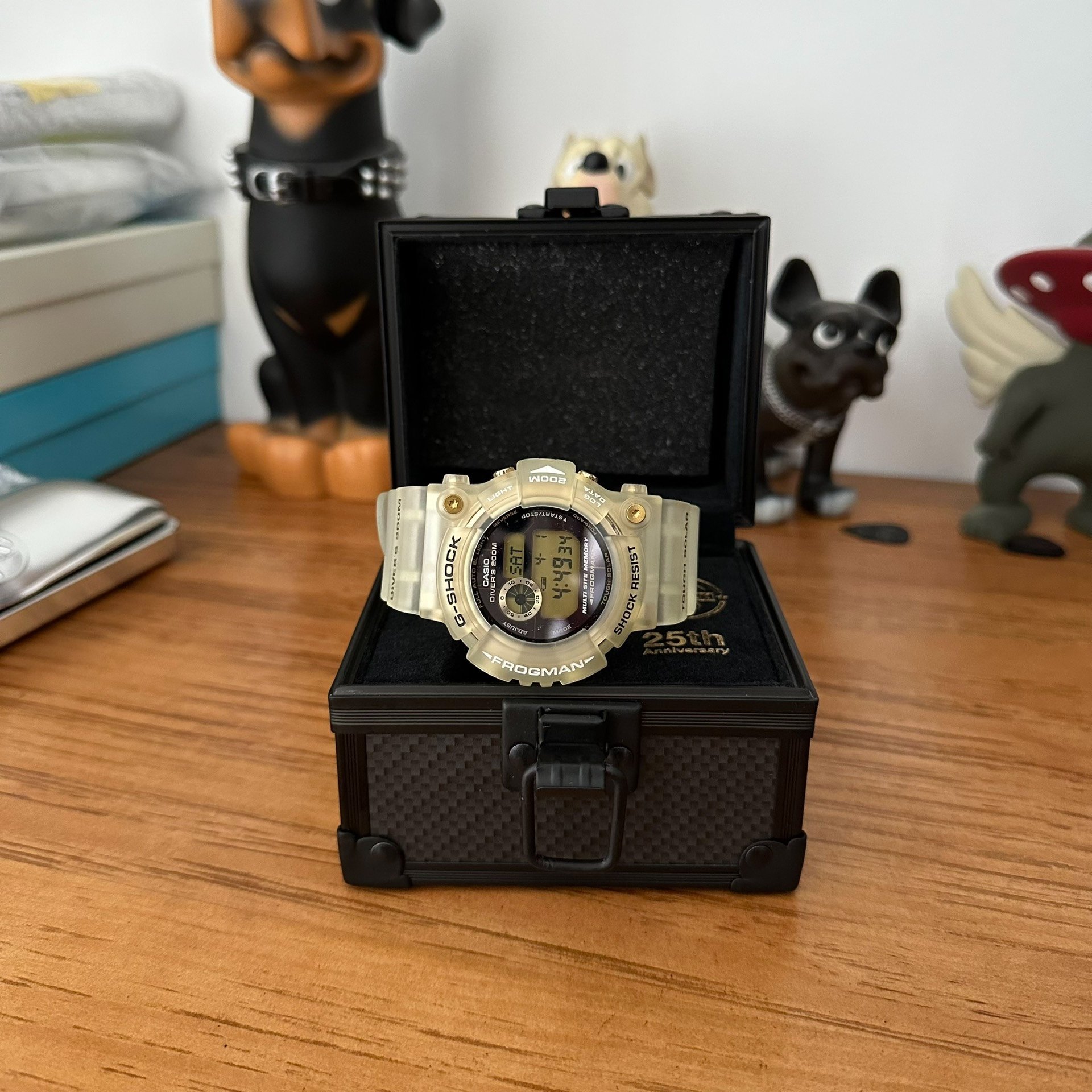 Casio GW-225A 25th Anniversary Transparent Frogman