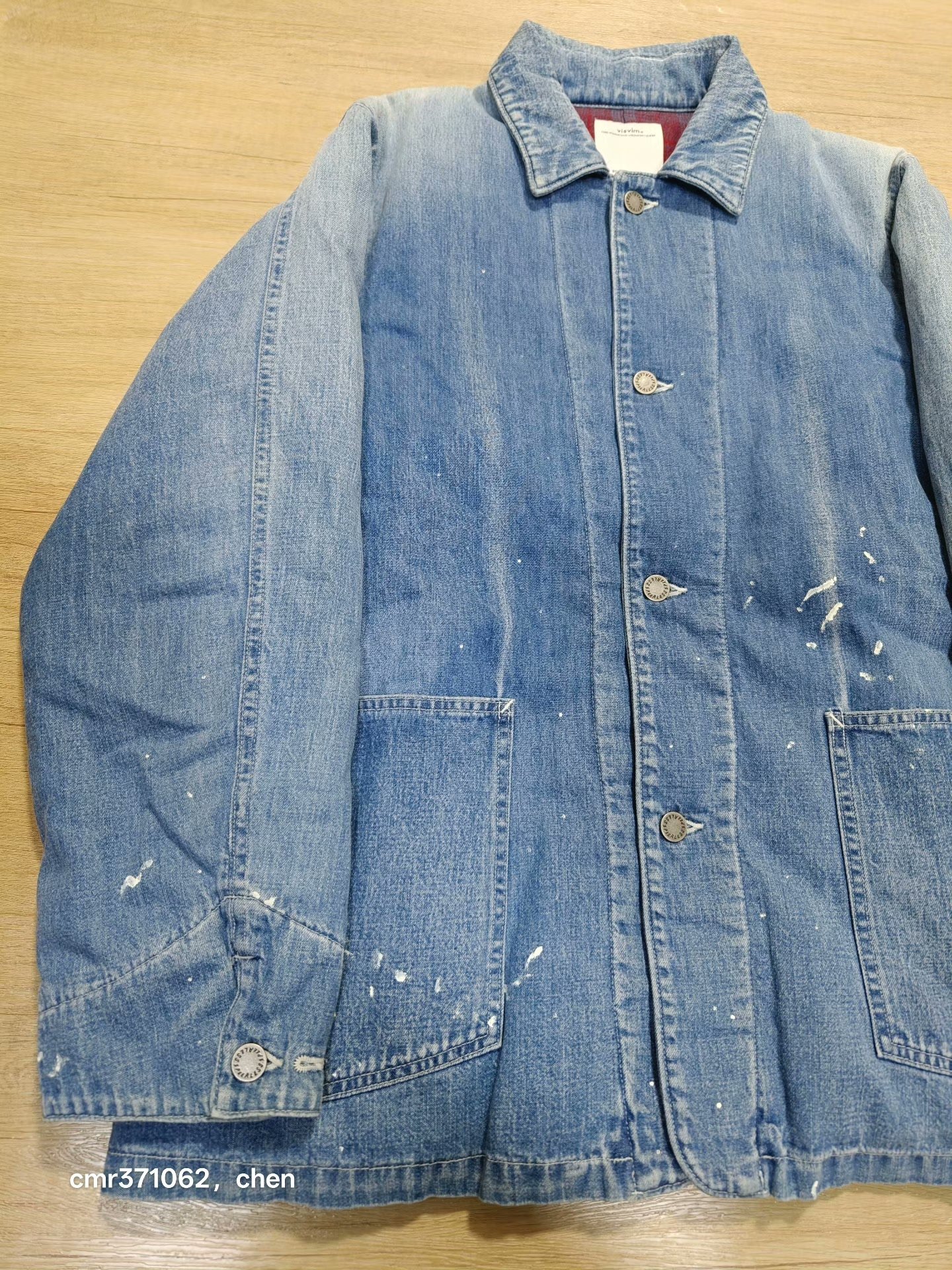 VISVIM 25AW SS Coverall Down Jacket — detail