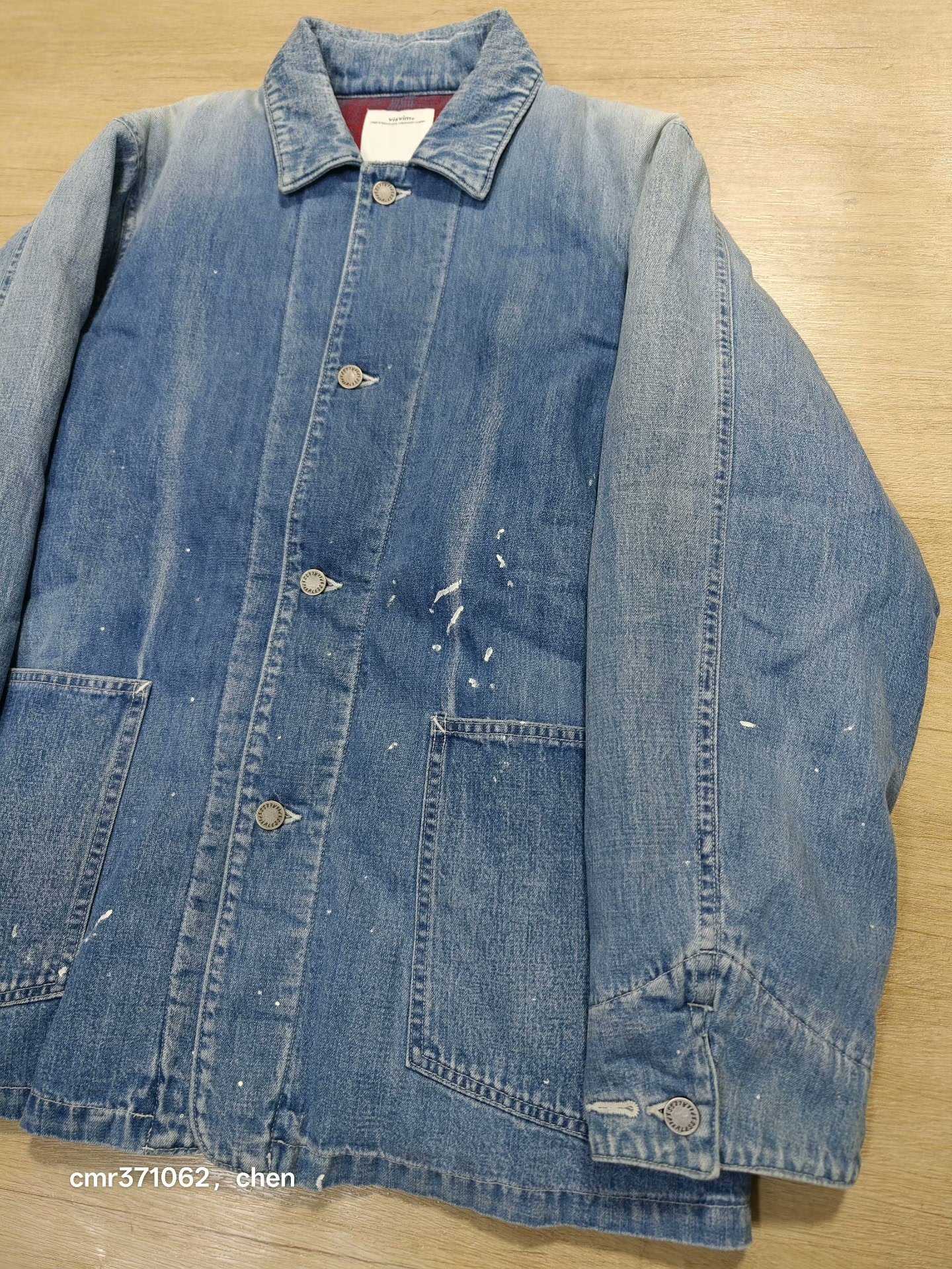 VISVIM 25AW SS Coverall Down Jacket — back