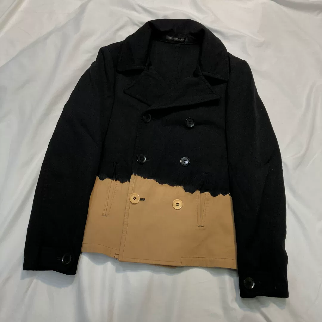 Yohji Yamamoto 2003AW Discharge Coat — front