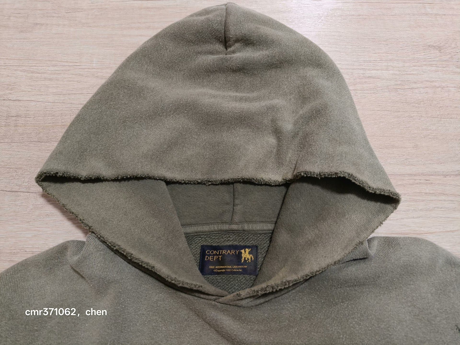 VISVIM 22AW SPOT JUMBO SB HOODIE — front