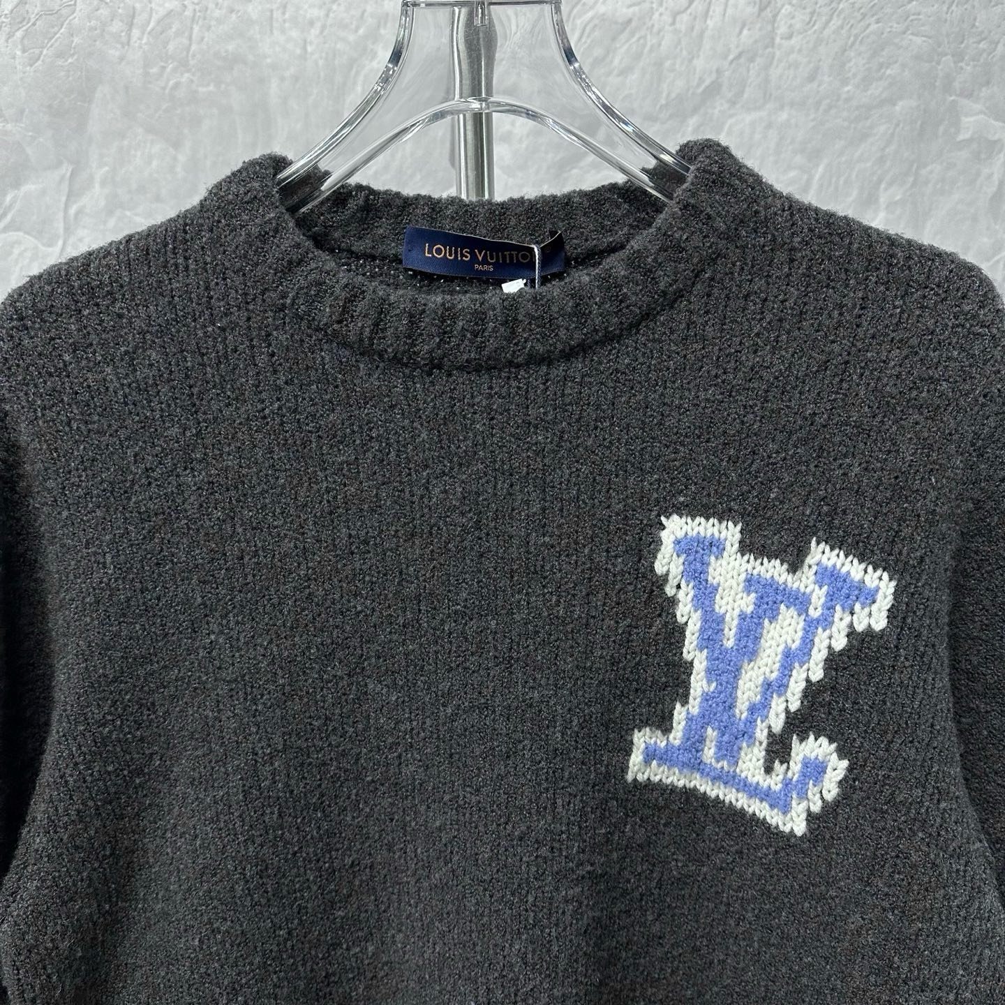 Louis Vuitton SS25 Ski Clover Knit Sweater — front