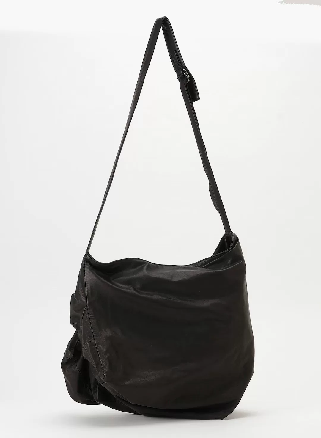Yohji Yamamoto Discord Unevenness Crossbody Bag — label