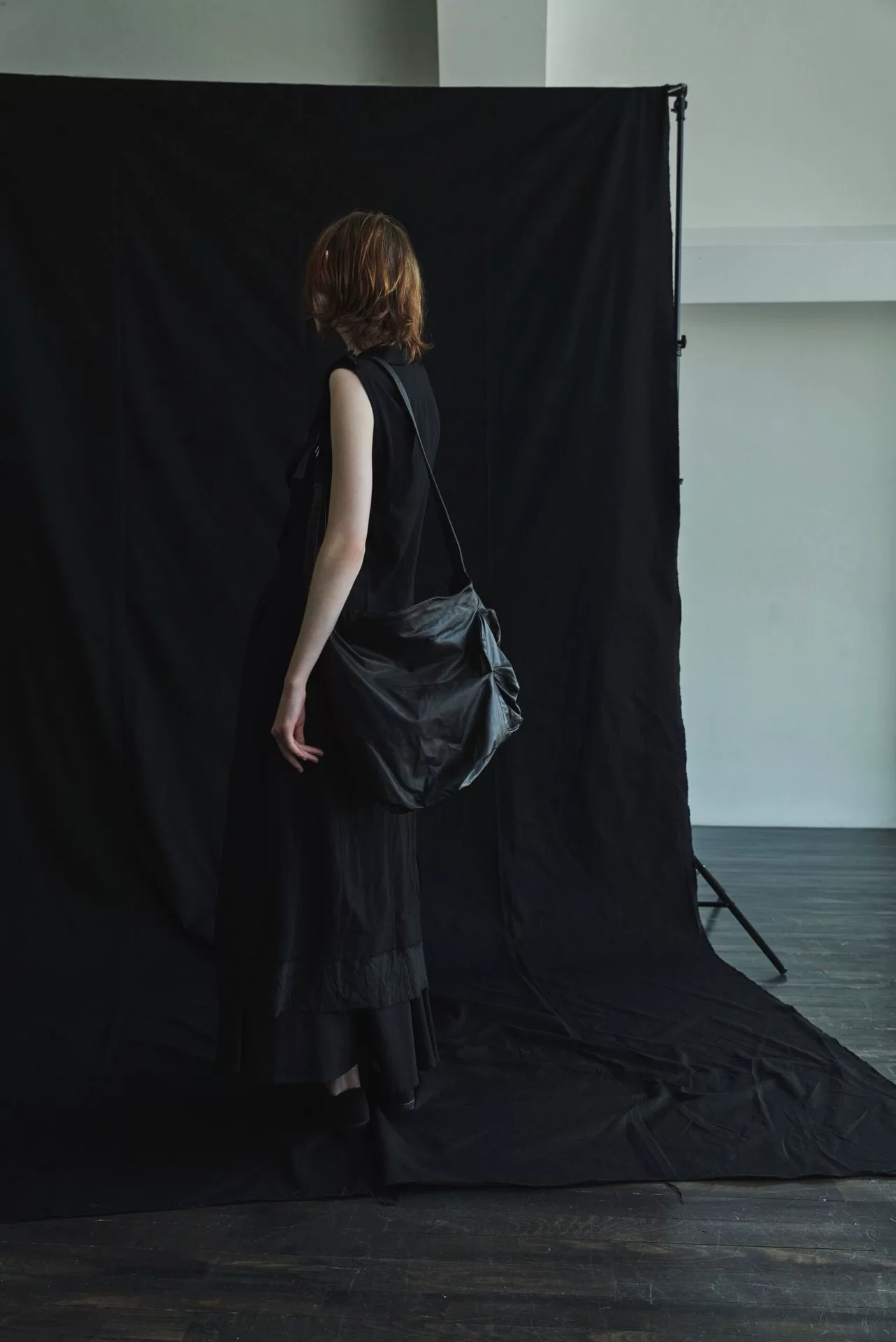 Yohji Yamamoto Discord Unevenness Crossbody Bag
