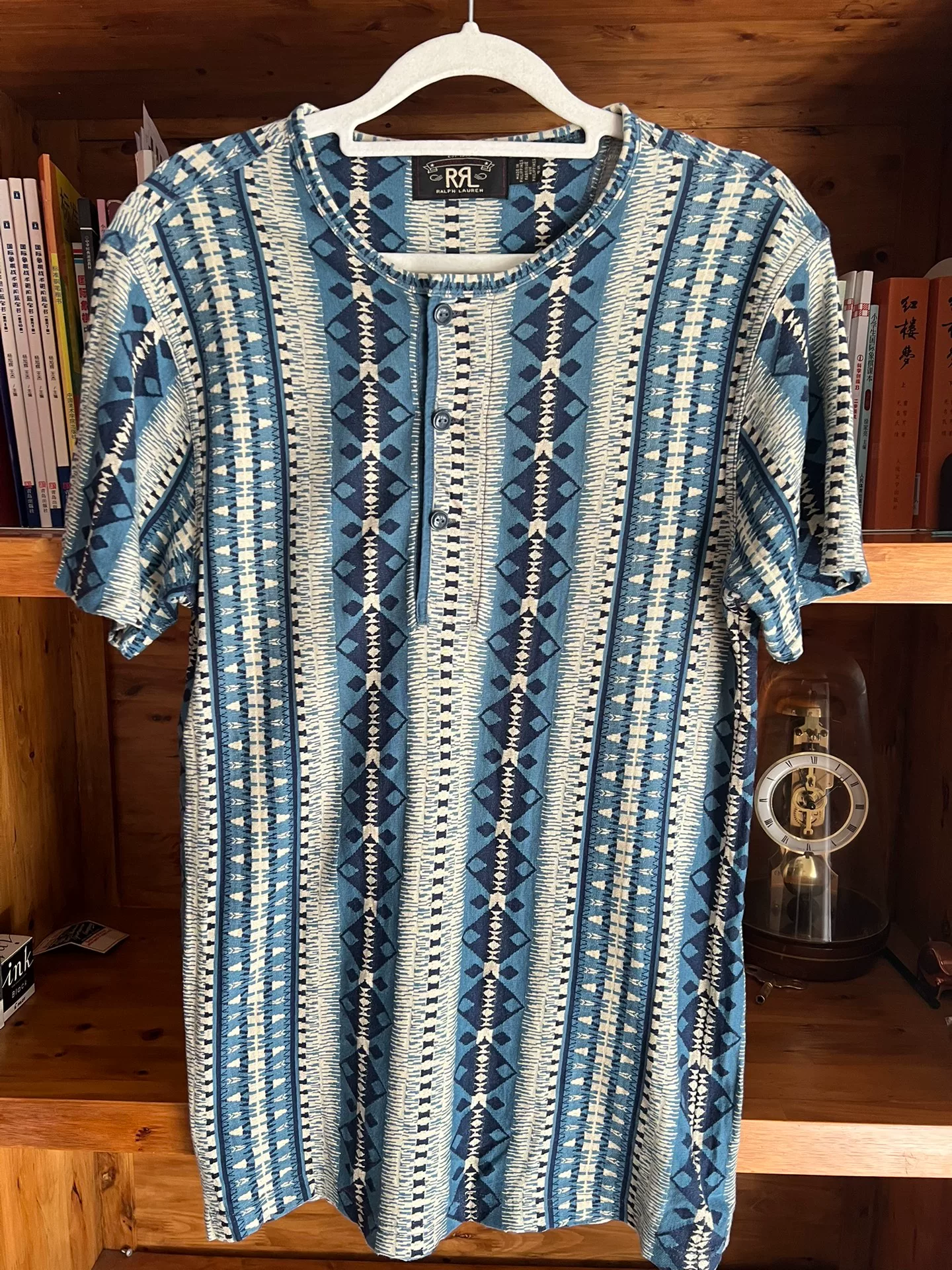 RRL Double RL Retro Southwest Henley Tee