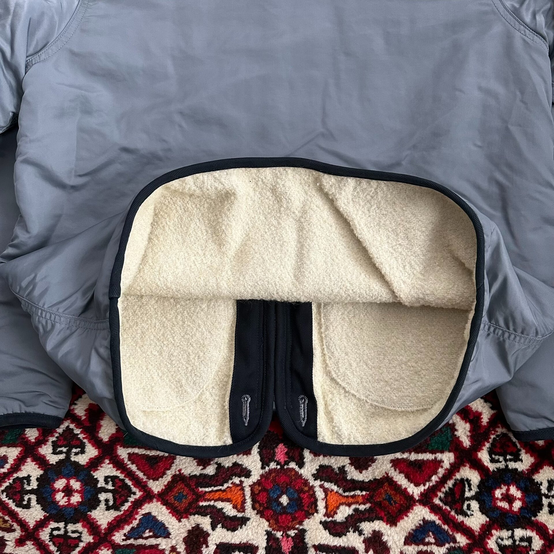 visvim 19AW Iris Nylon Jacket — detail