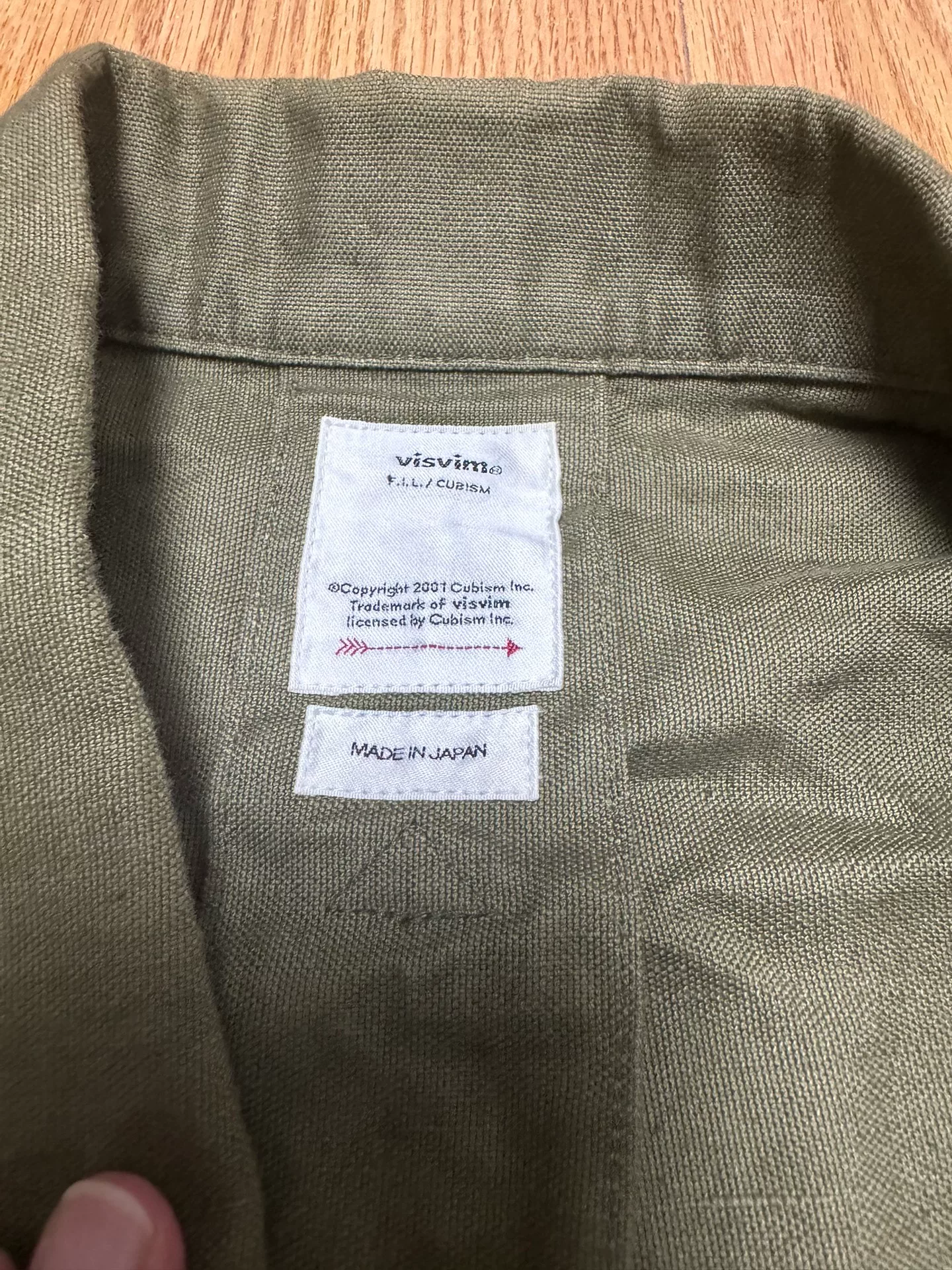visvim 20SS Ketchum Short-Sleeve Shirt — detail