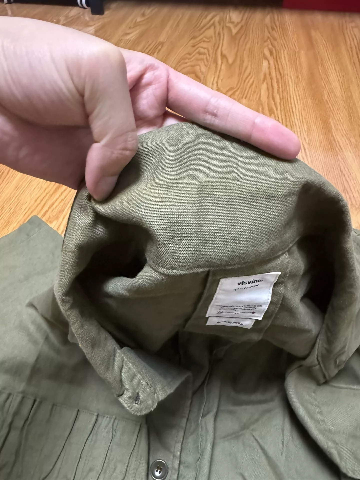 visvim 20SS Ketchum Short-Sleeve Shirt — back