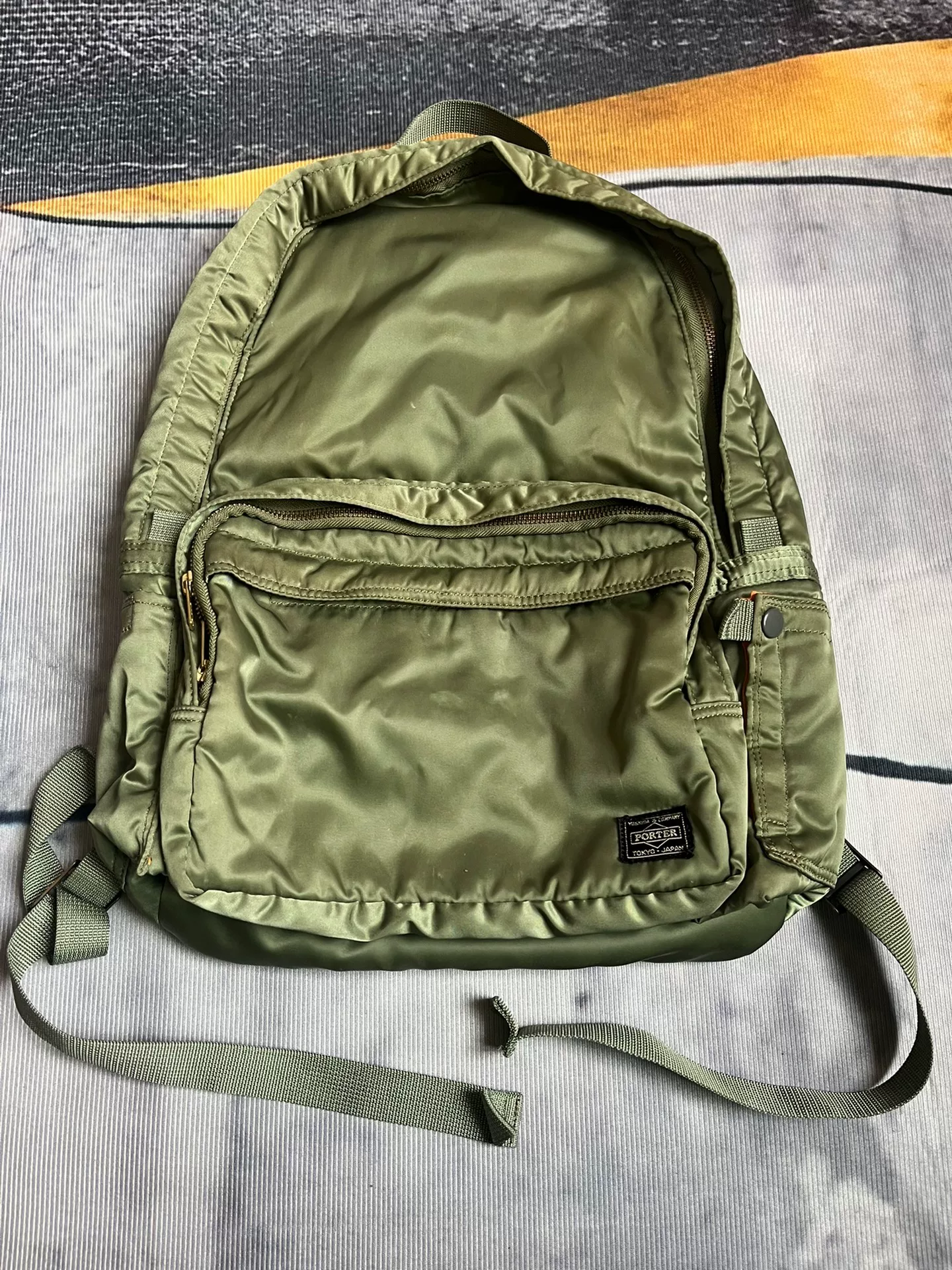 Porter Tanker Olive Green Backpack