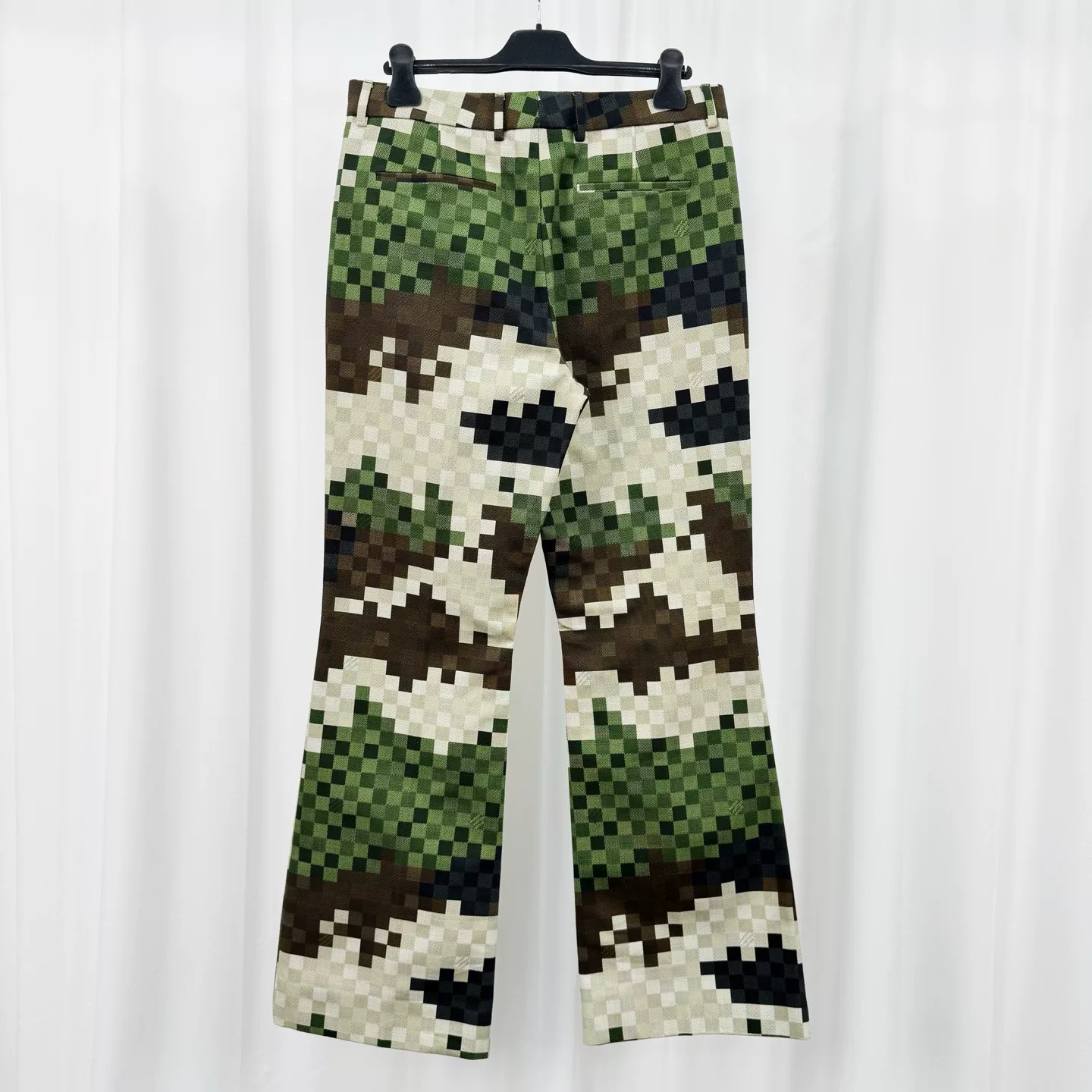 Louis Vuitton Pharrell Camo Damier Jeans — front