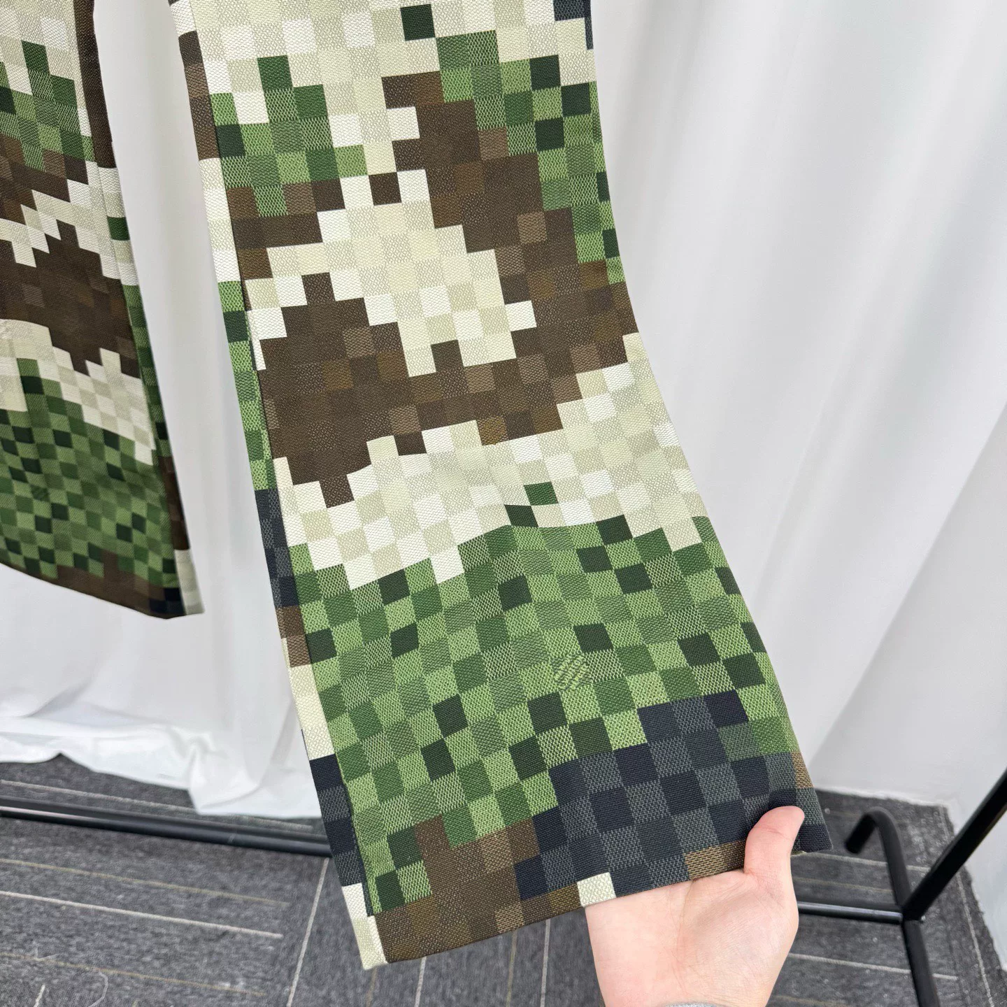 Louis Vuitton Pharrell Camo Damier Jeans — back