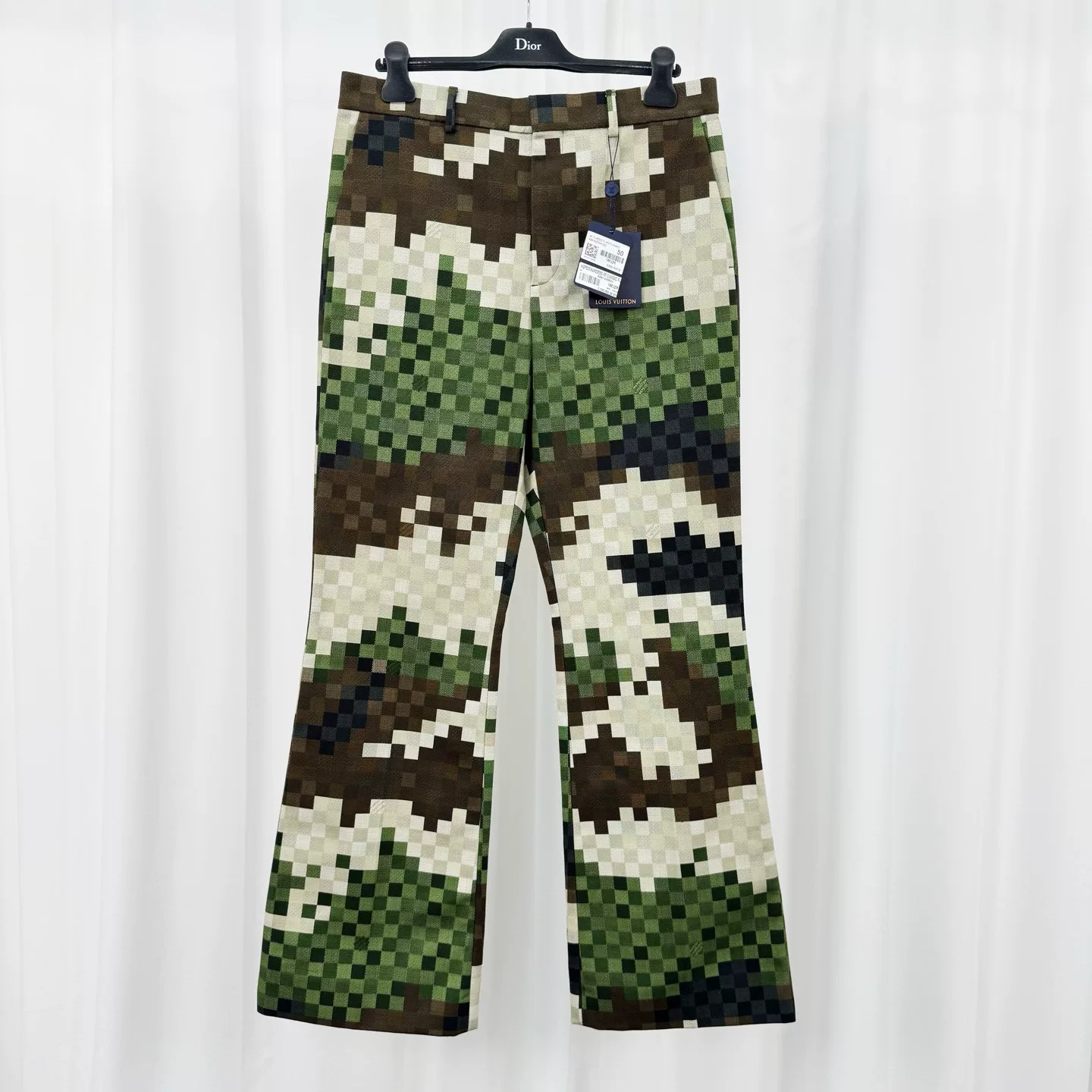Louis Vuitton Pharrell Camo Damier Jeans