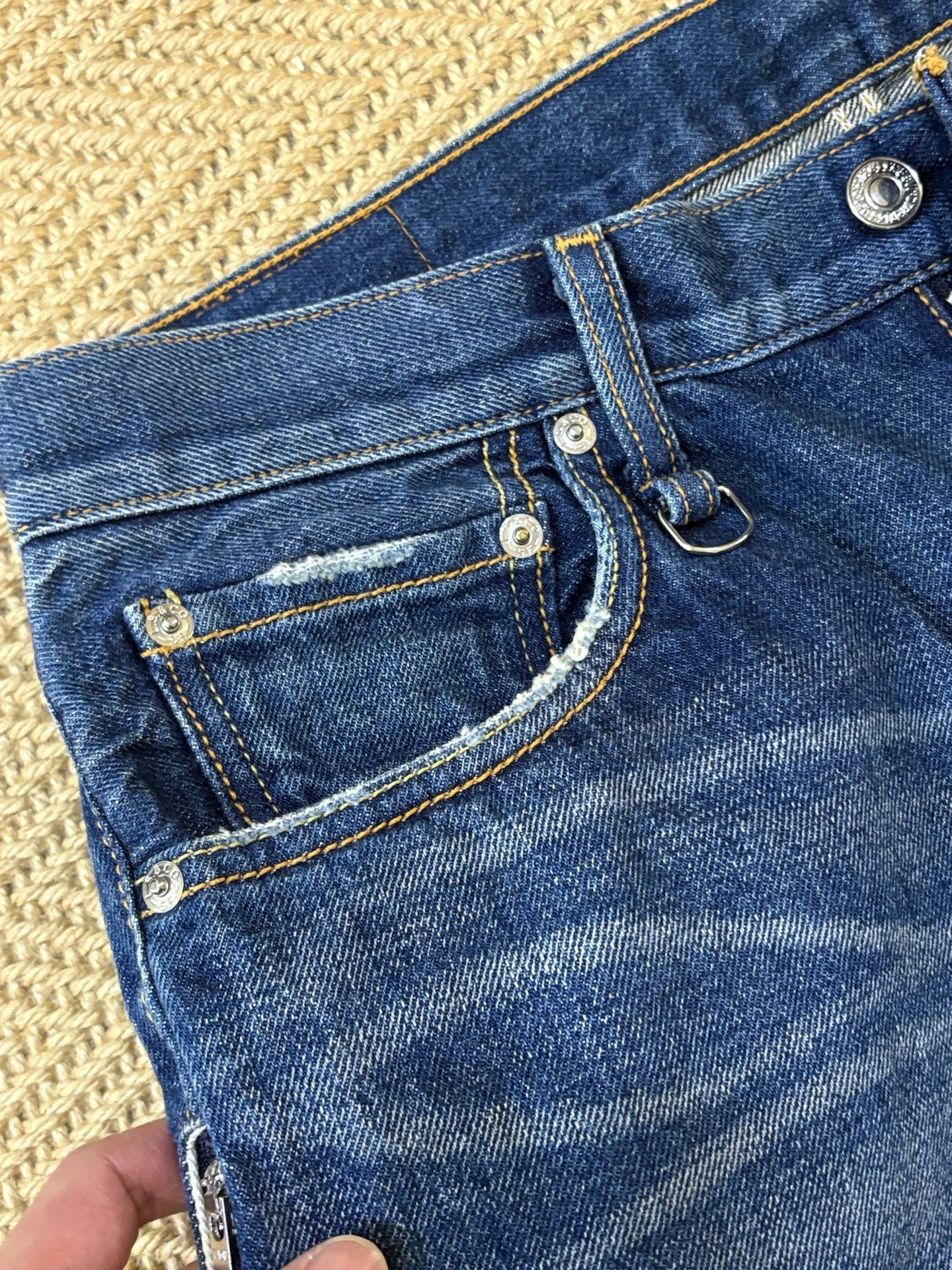 Levi's Fenom 505 Fit Washed Jeans — back