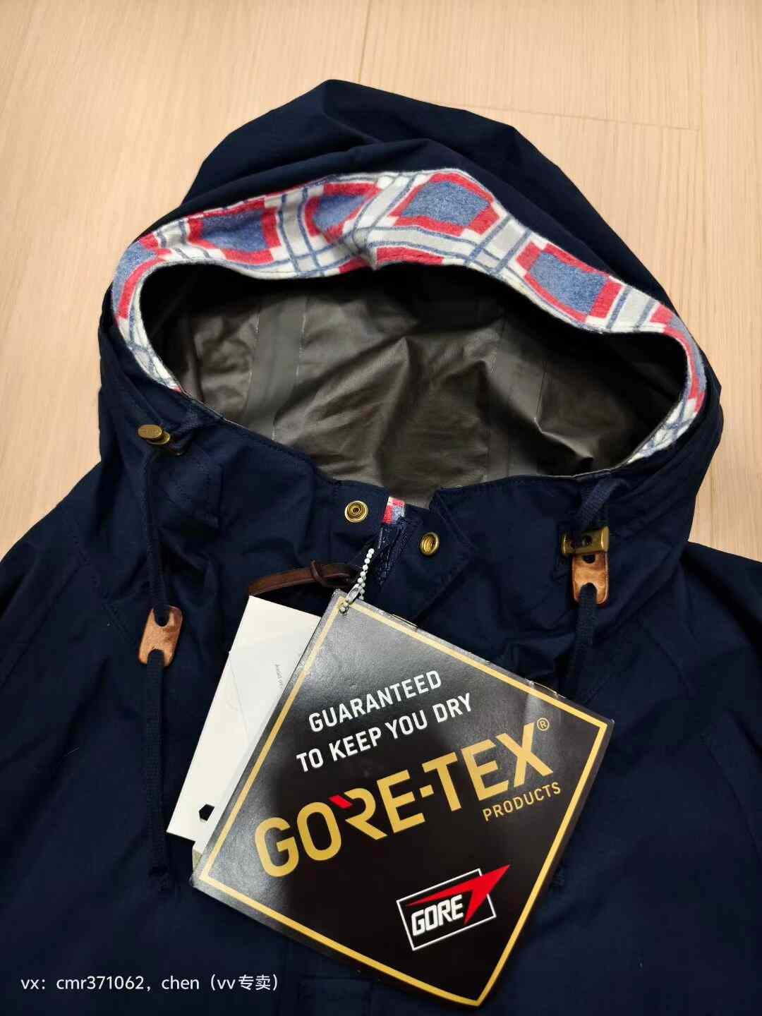 visvim 17SS Nomad JKT 2.5L Gore-Tex — front
