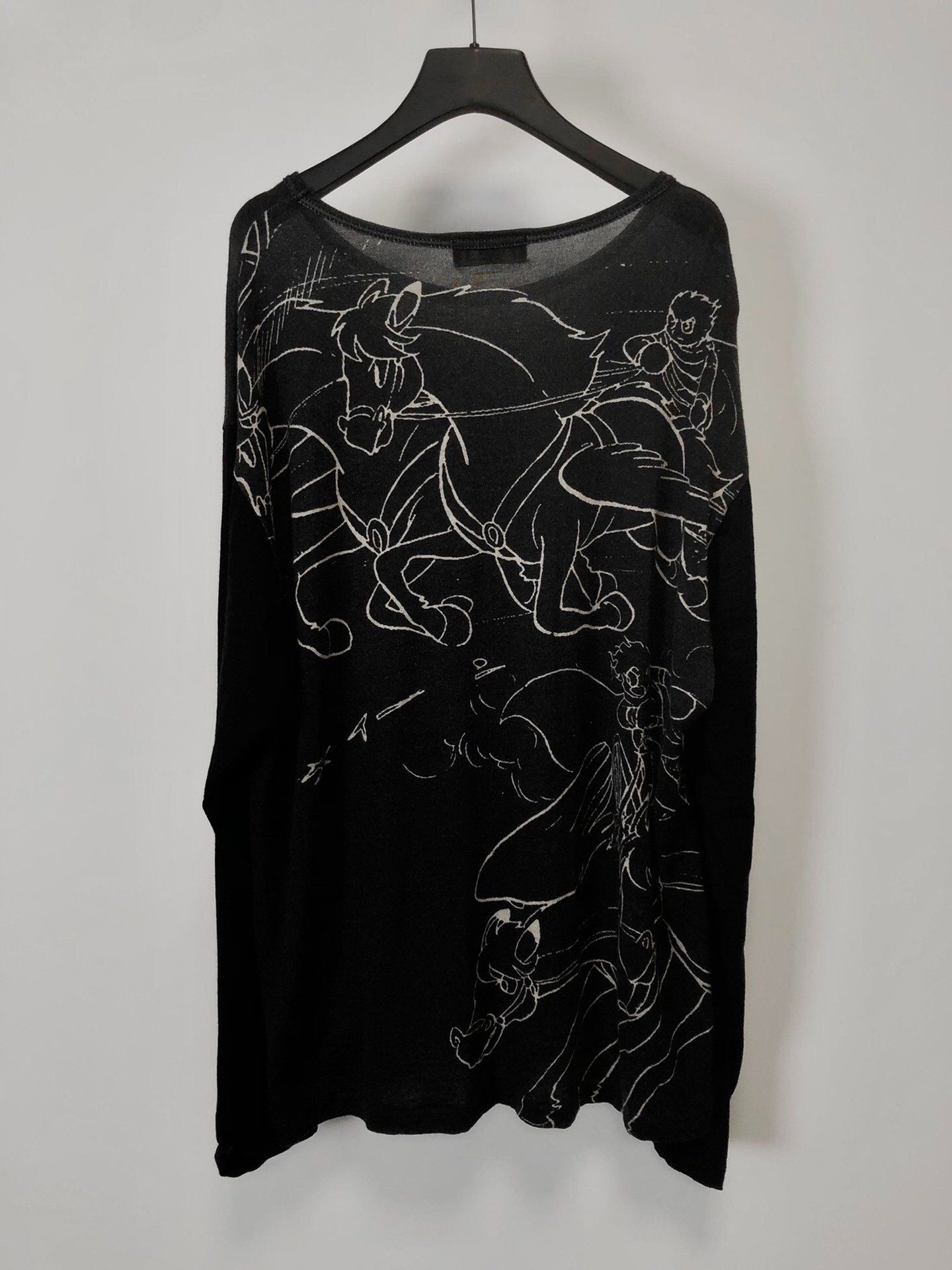 Yohji Yamamoto Cyborg 009 Patchwork Sweater — front