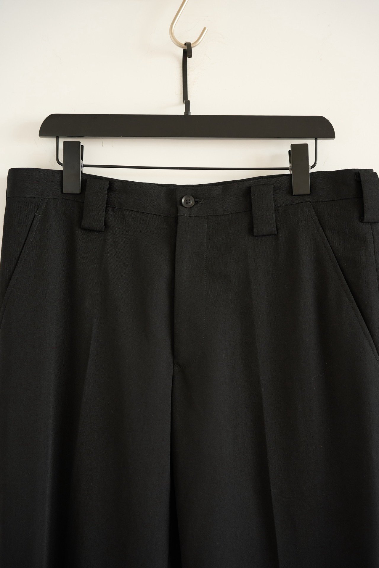 Yohji Yamamoto 18SS Runway Wool Pants — detail