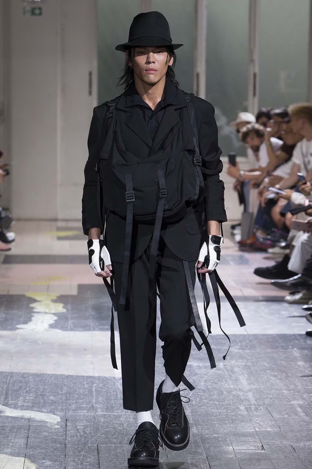 Yohji Yamamoto 18SS Runway Wool Pants — back