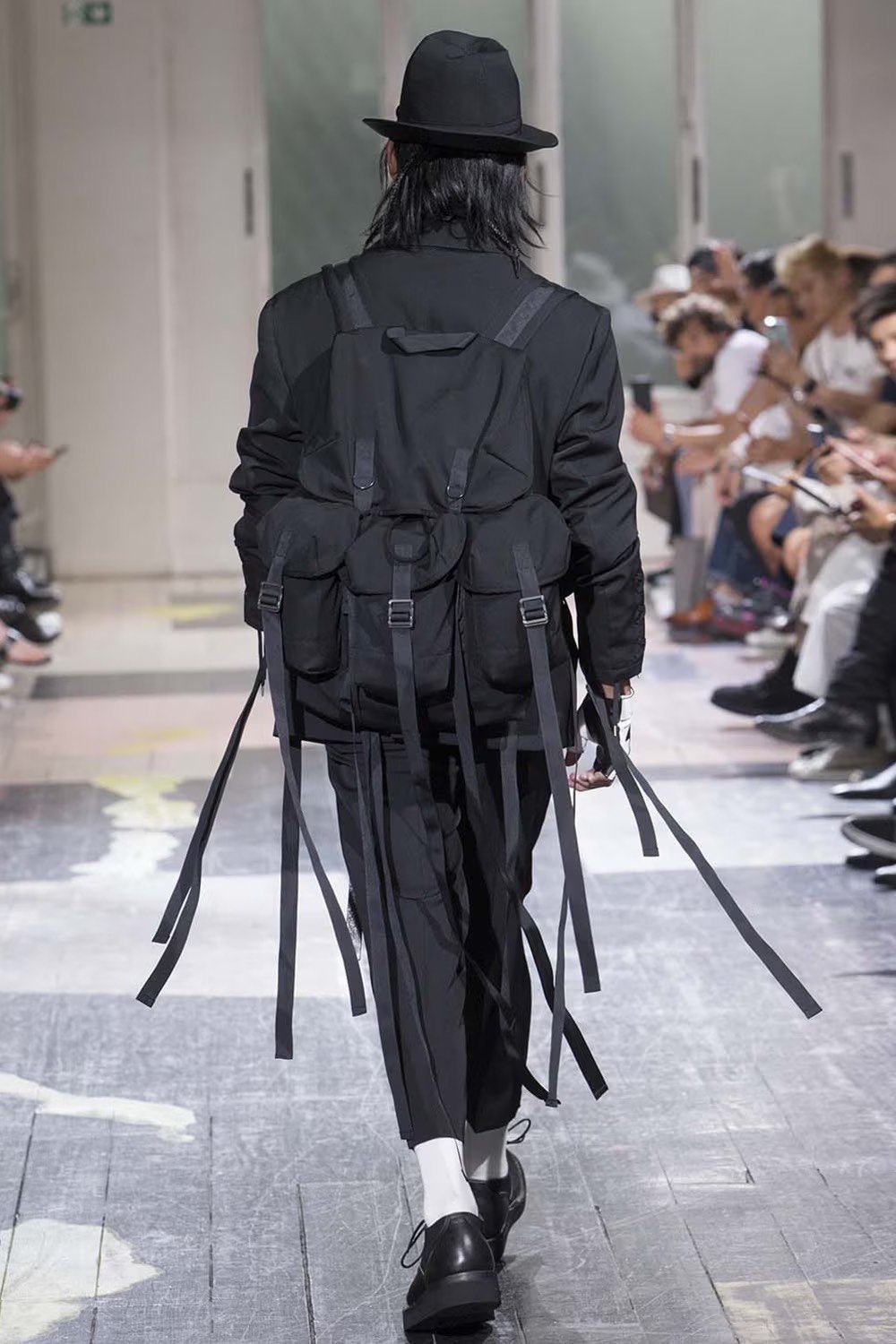 Yohji Yamamoto 18SS Runway Wool Pants — label