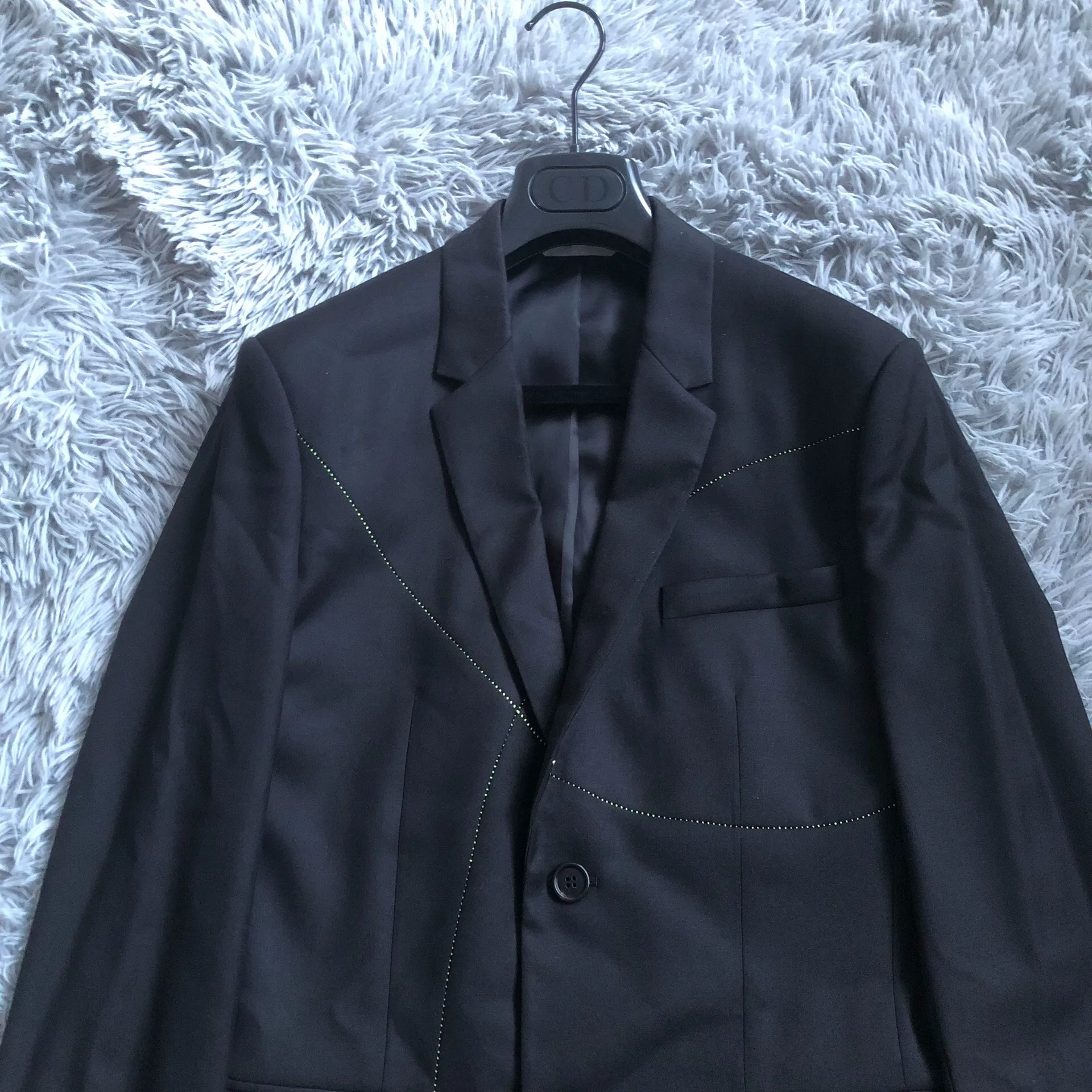 Dior Homme 15ss Stitch Wool Blazer — front