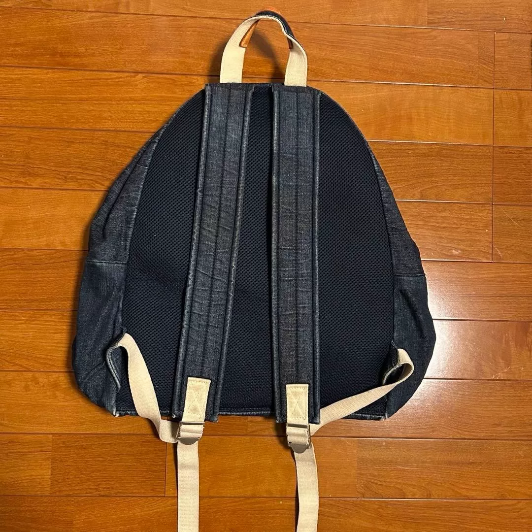 Porter Dark Blue Denim Backpack 16L — front