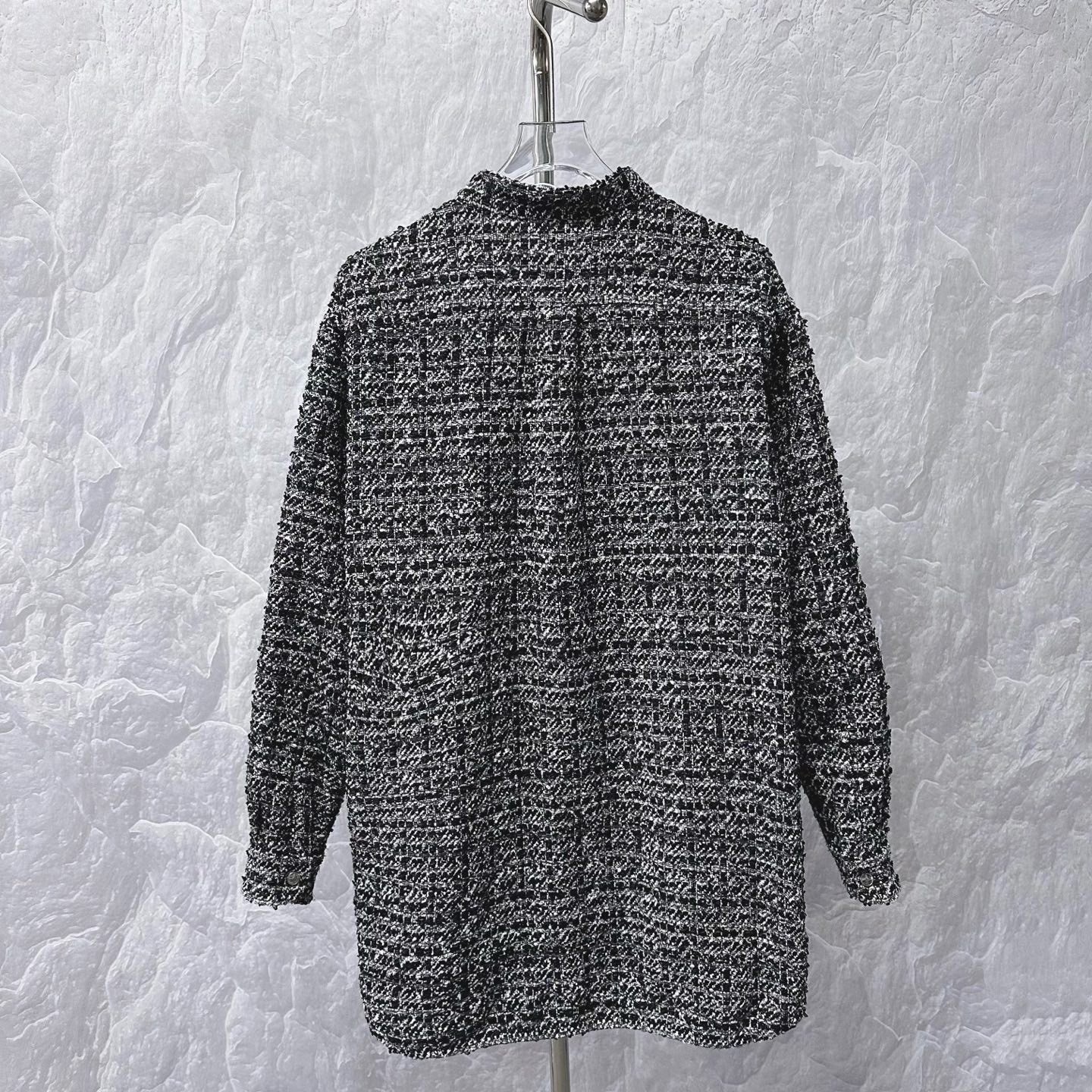 Dior Lewis Hamilton Tweed Shirt Jacket — back